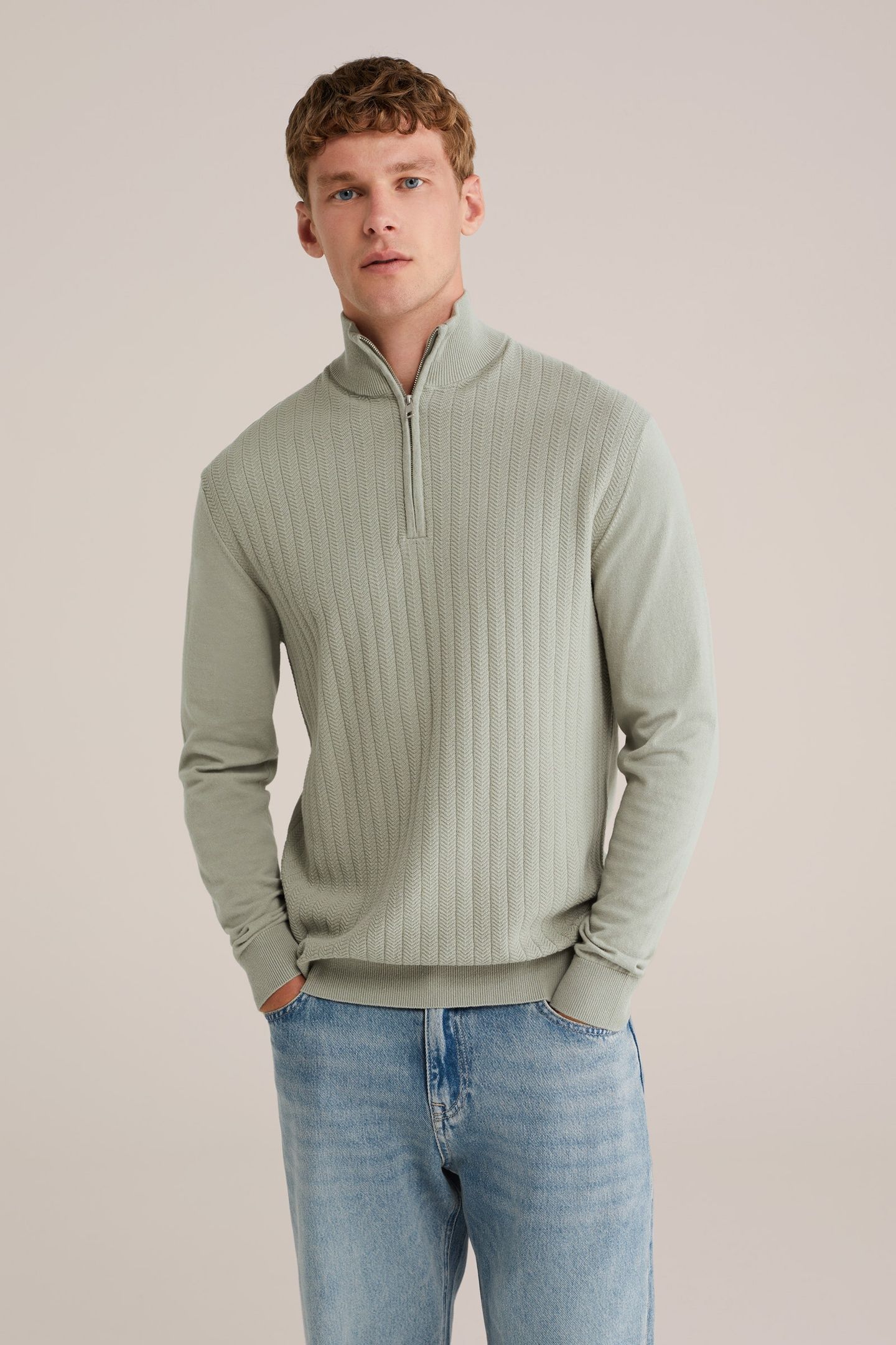 PULLOVER LIGHT GREEN 1