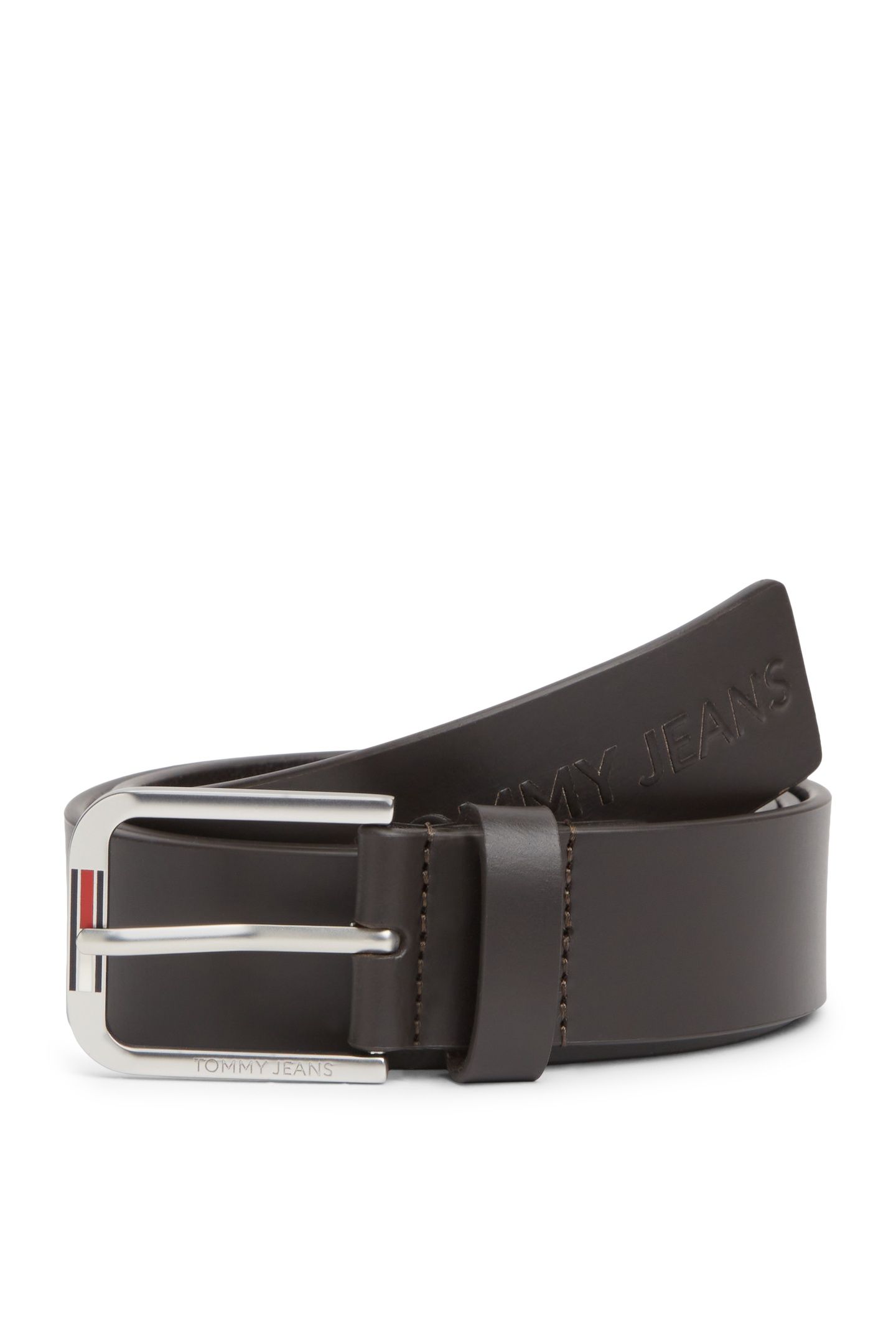 AUSTIN SEASONAL BELT DARK BROWN 1