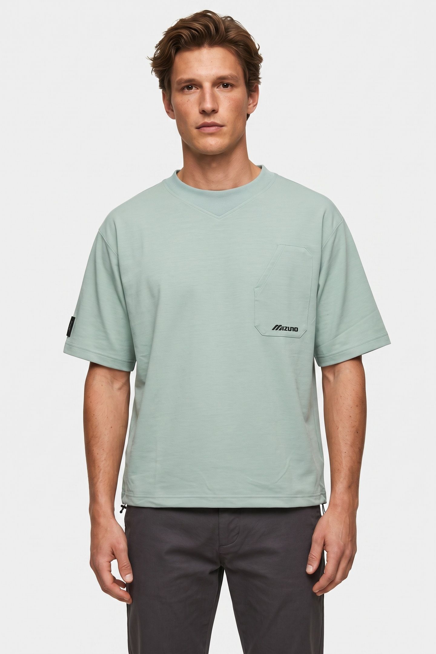 UNISEX SL HIGH GAUGE PULLOVER ICEBERG GREEN 1