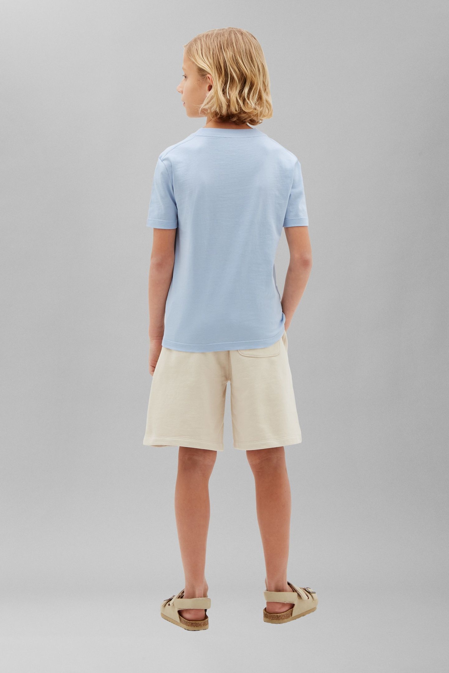 UNISEX MINI BADGE REGULAR T-SHIRT KENTUCKY BLUE 3