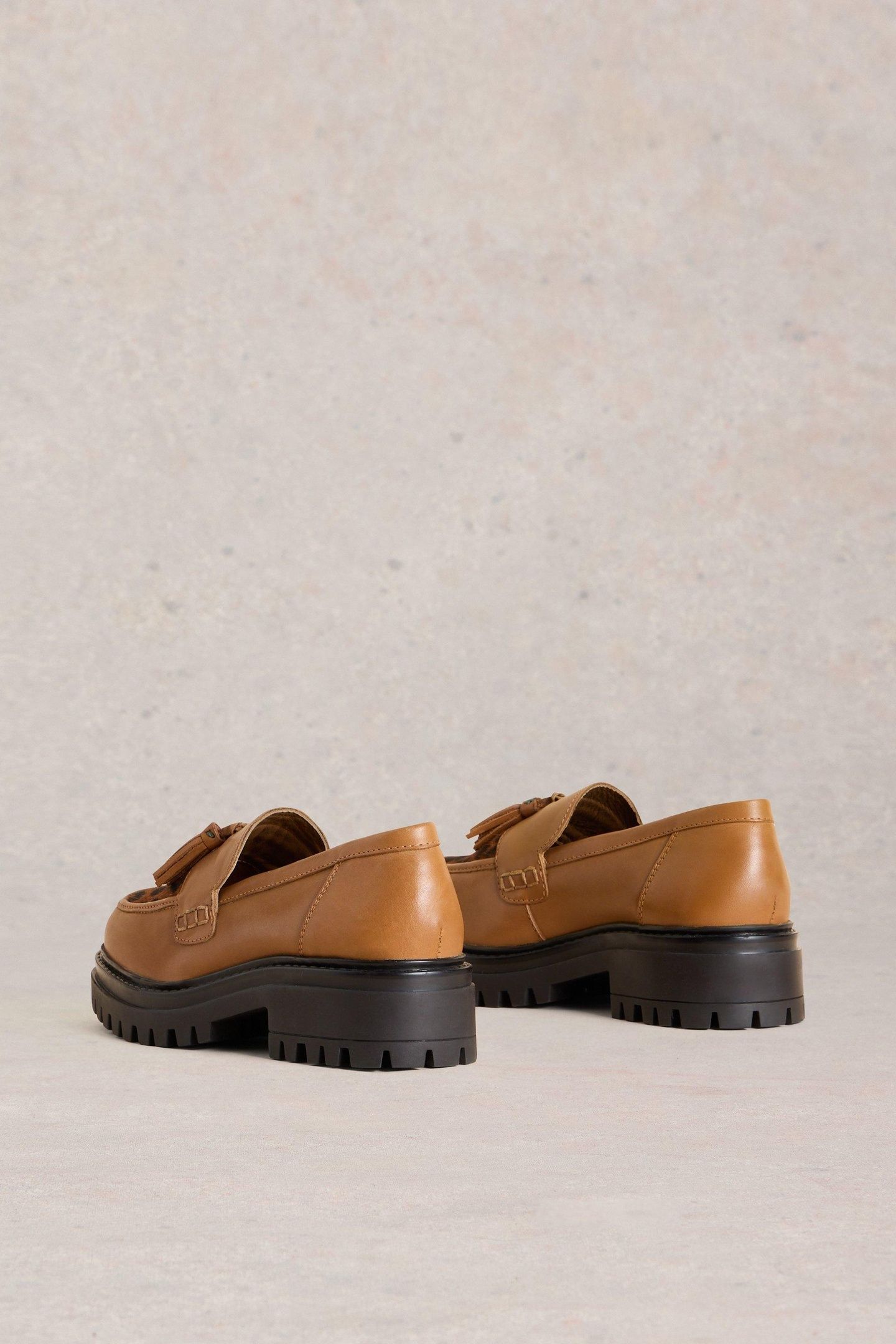 CHARLIE CHUNKY LOAFER TAN MULTI 4