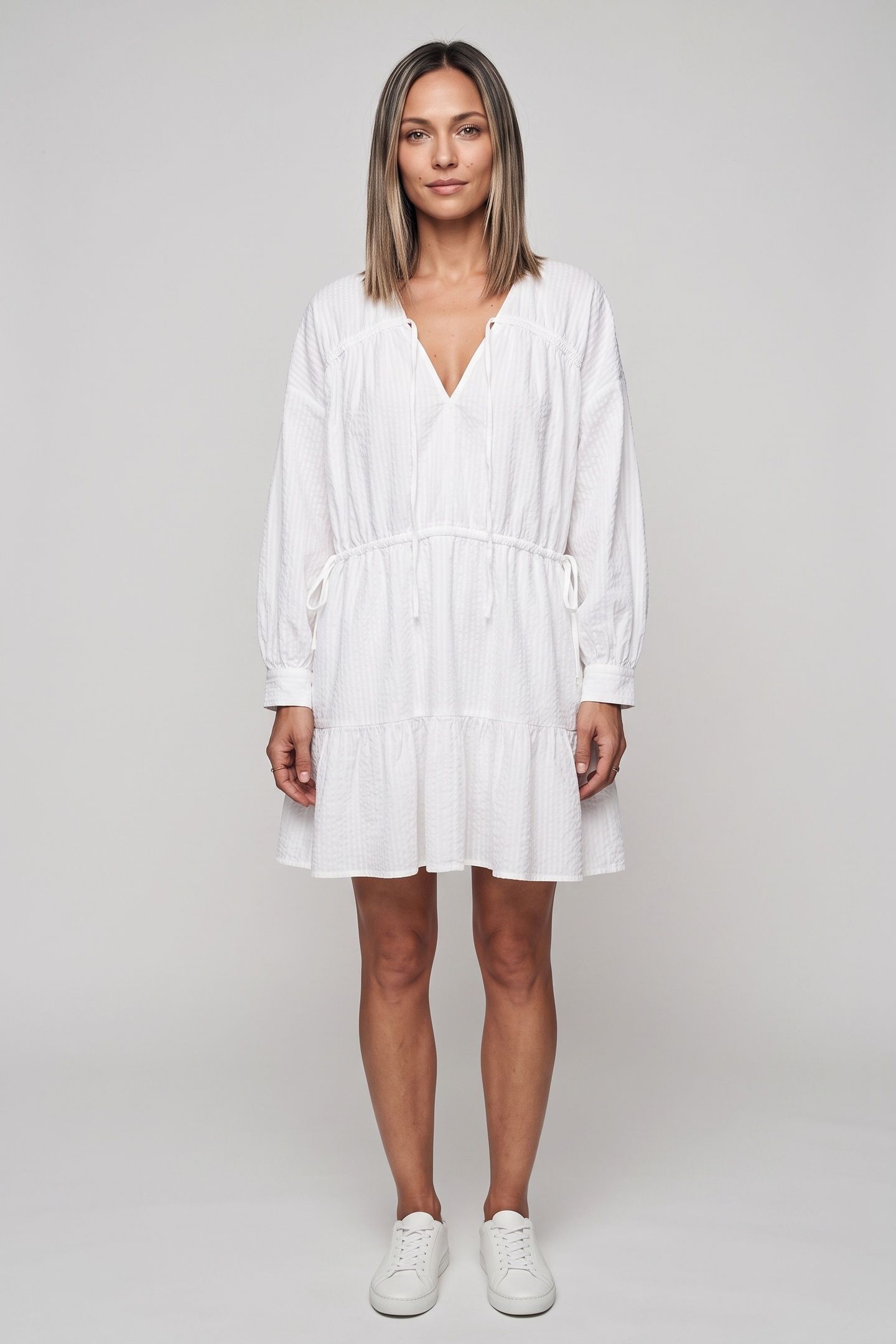 GILIANA DRESS WHITE 1