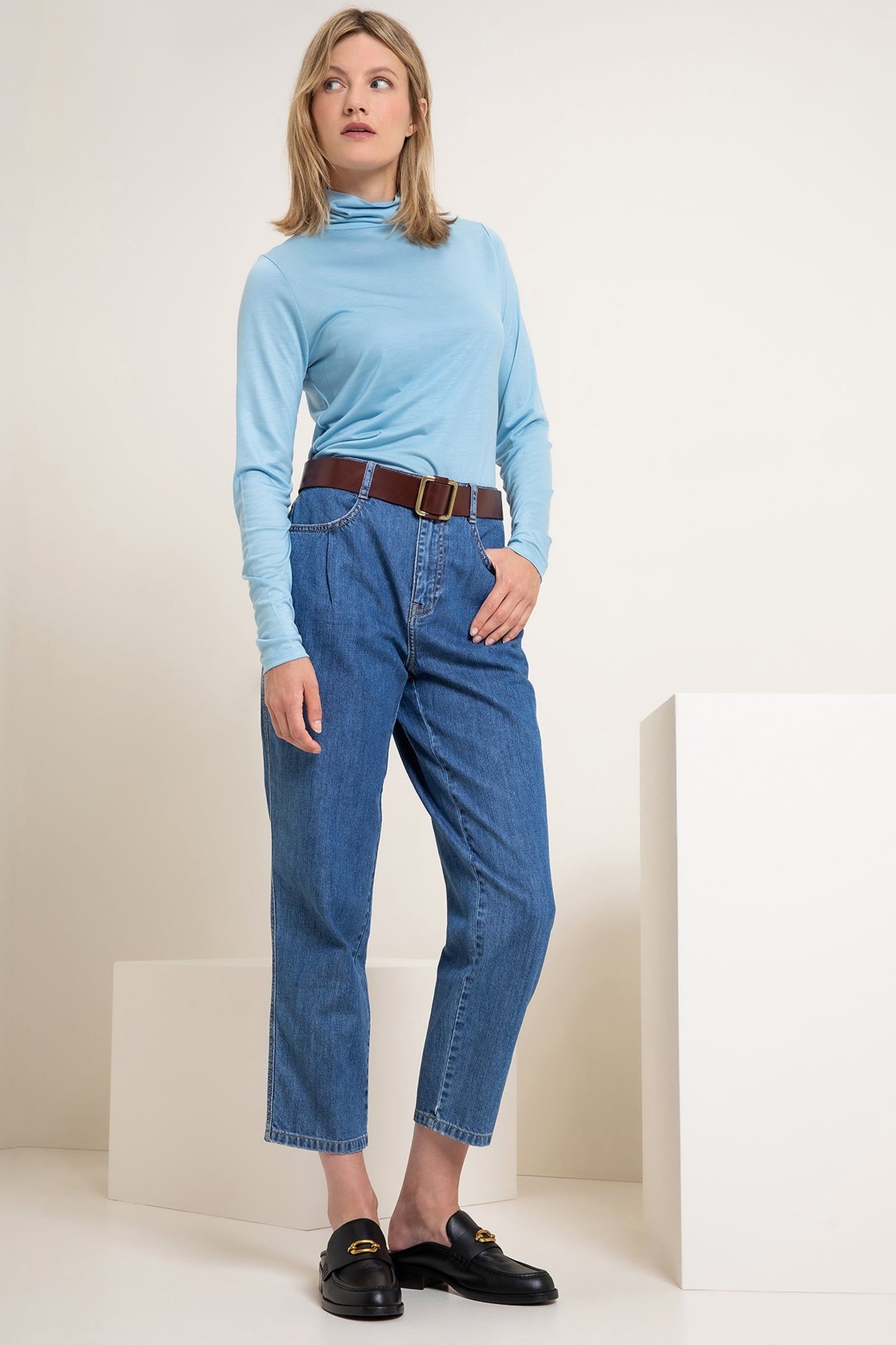 THEO T-SHIRT ICE BLUE 1