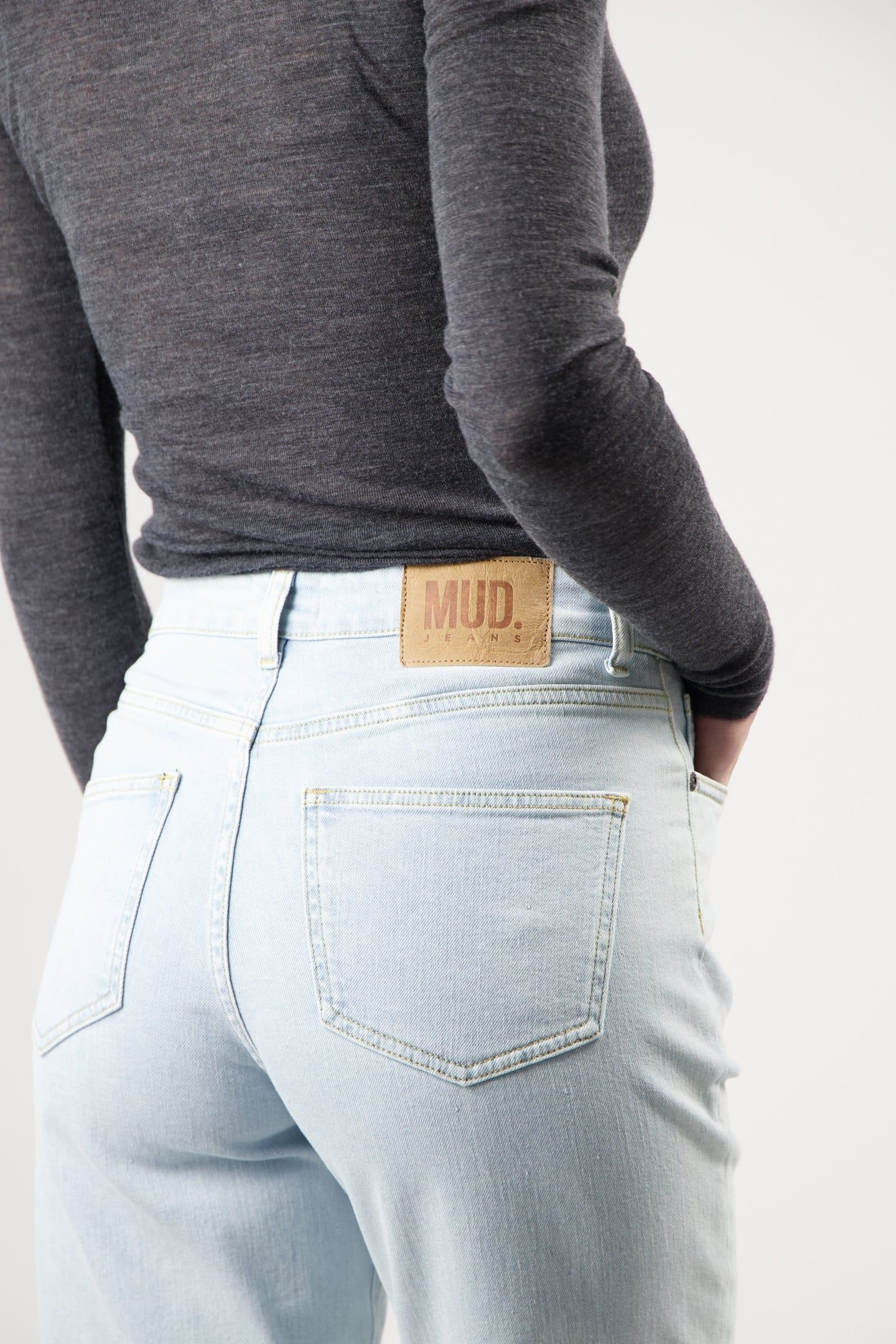 MAMS HIGH TAPERED FADED GREY 7