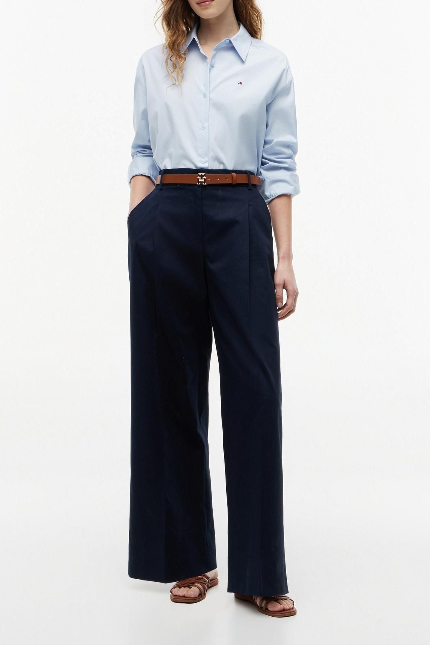 SUMMER POPLIN LS BOXY BREEZY BLUE 3