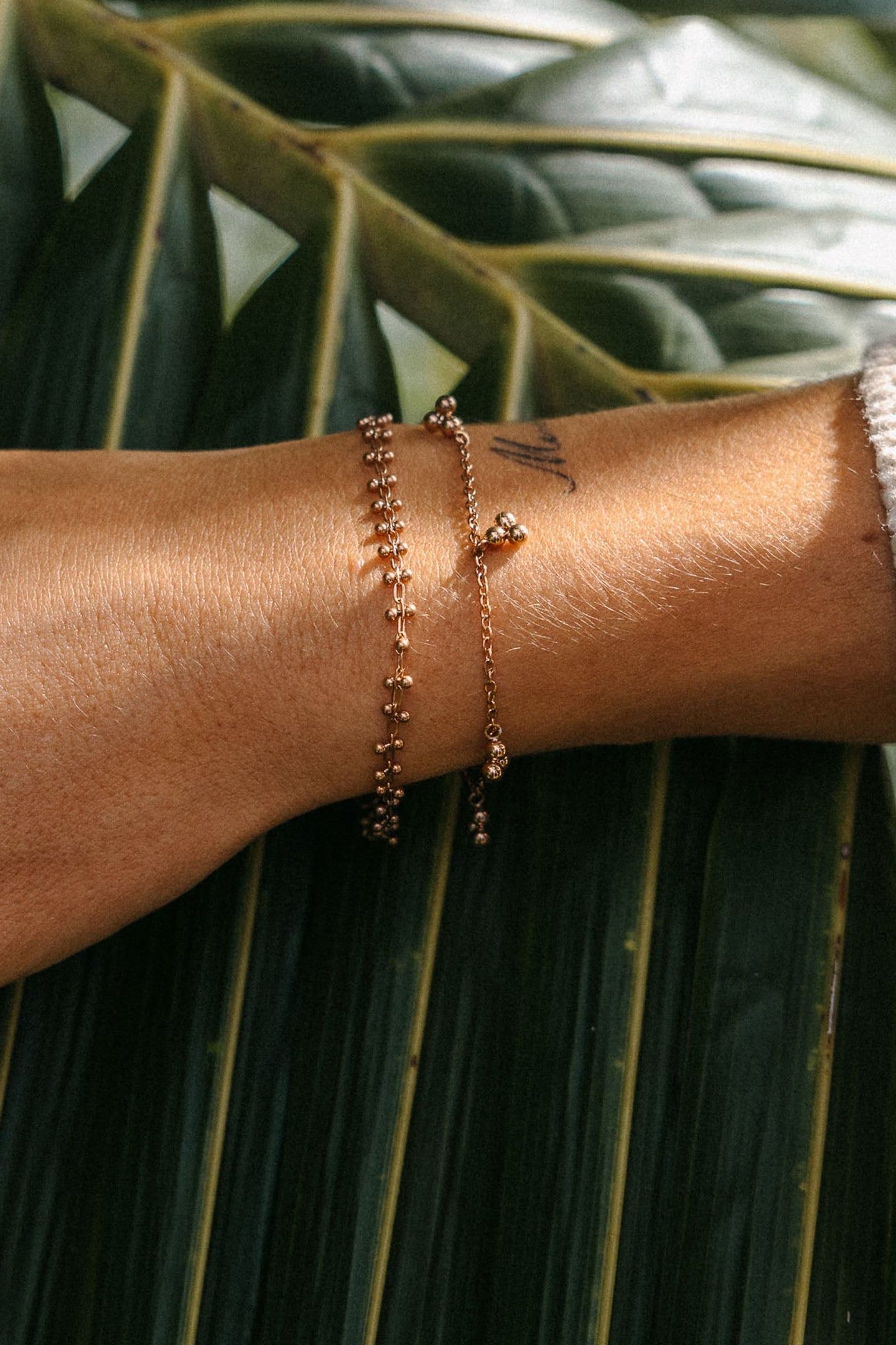 SEED ARMBAND ROSEGOLD 1