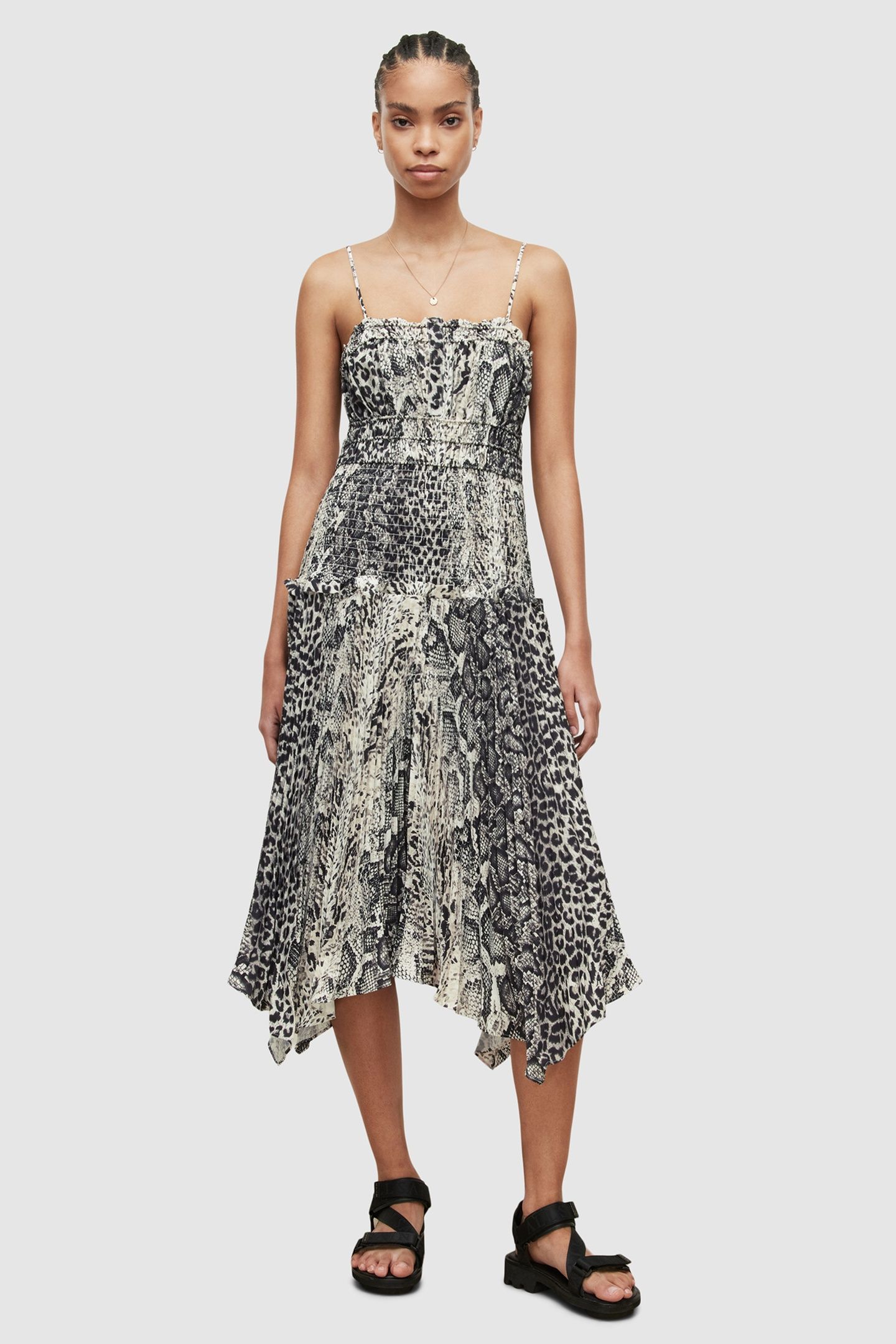PHILLIPA NOCHE DRESS WHITE 2