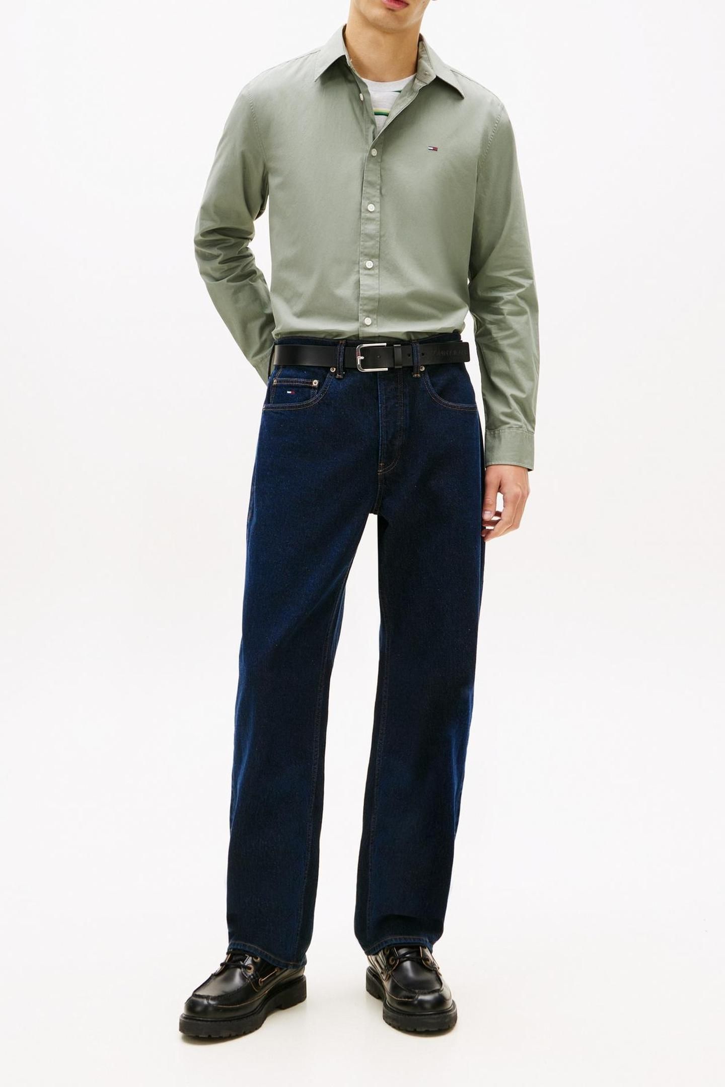 REGULAR POPLIN SHIRT UTILITY SAGE 2