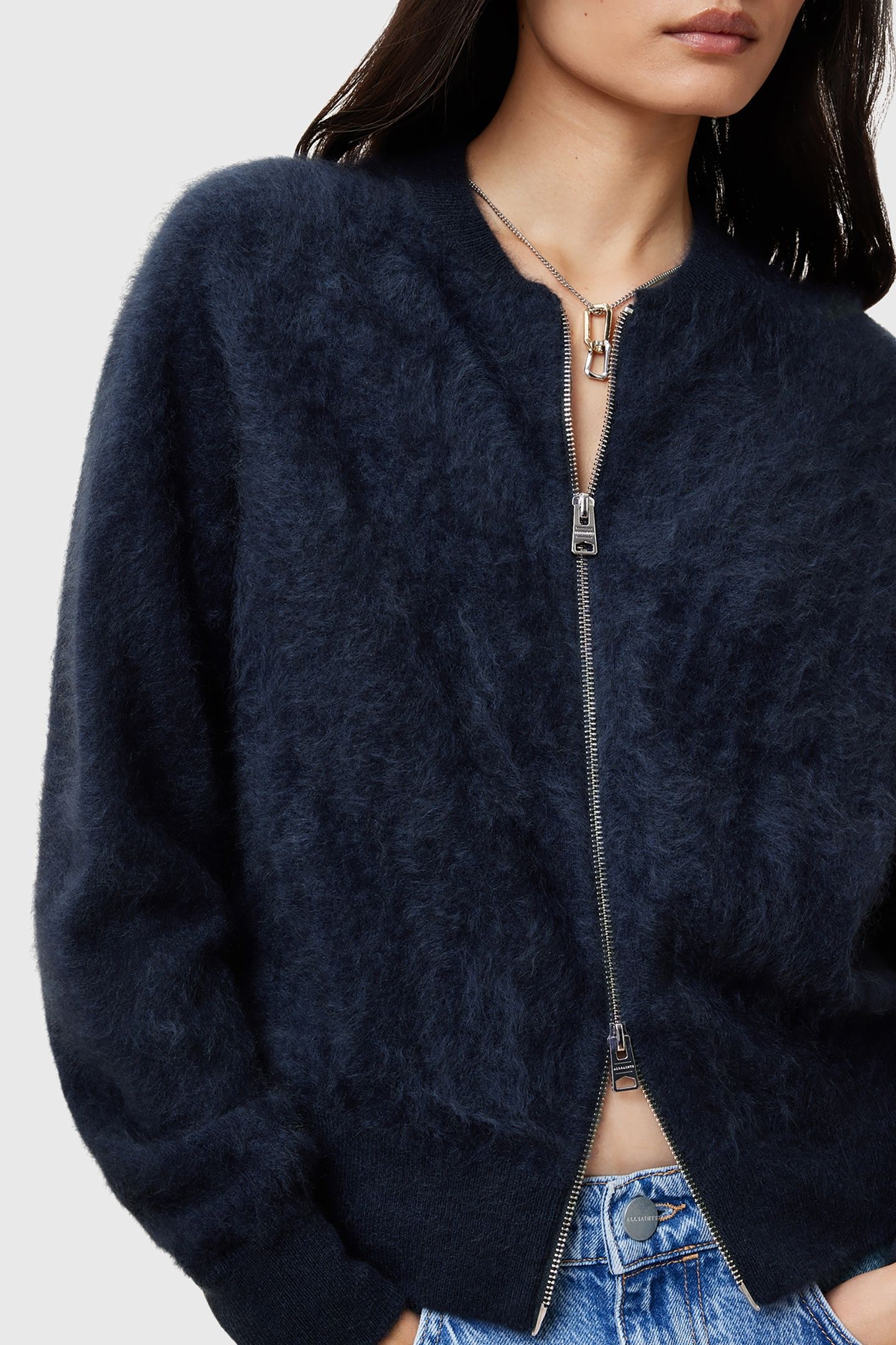 REBEL ZIP CARDIGAN INK BLUE 7