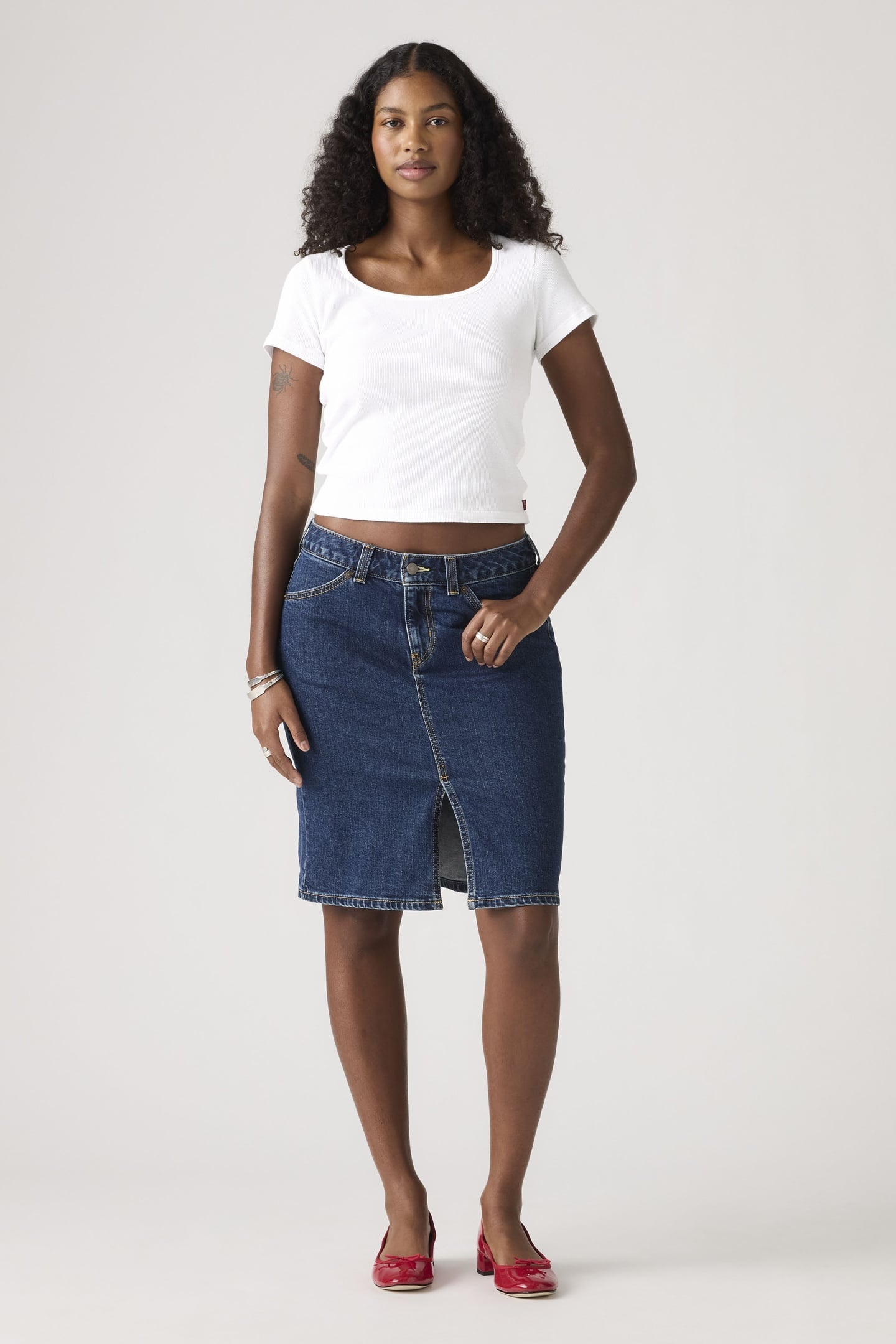 LOW MIDI SKIRT 1