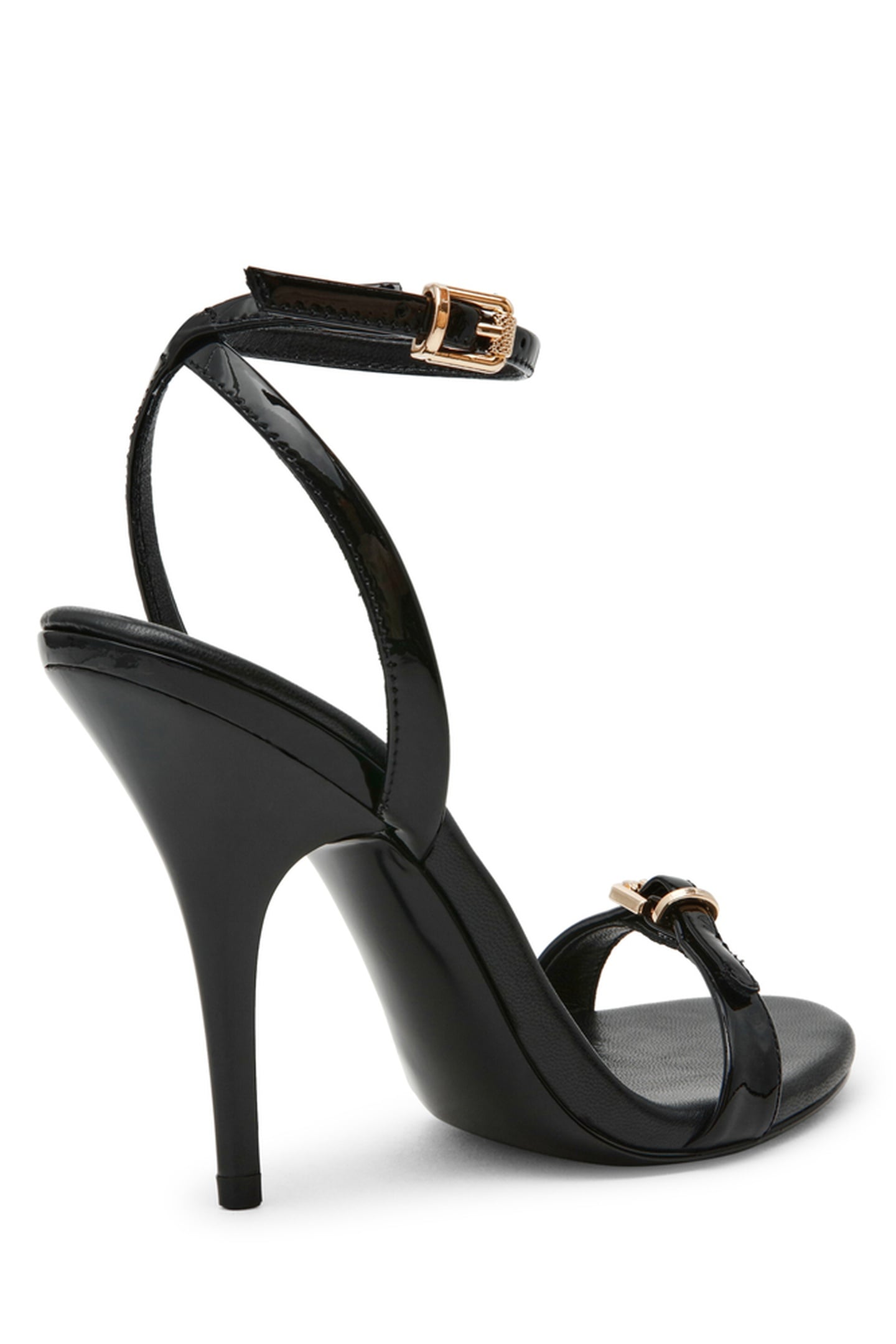 FOXX SANDALS BLACK PATENT 3