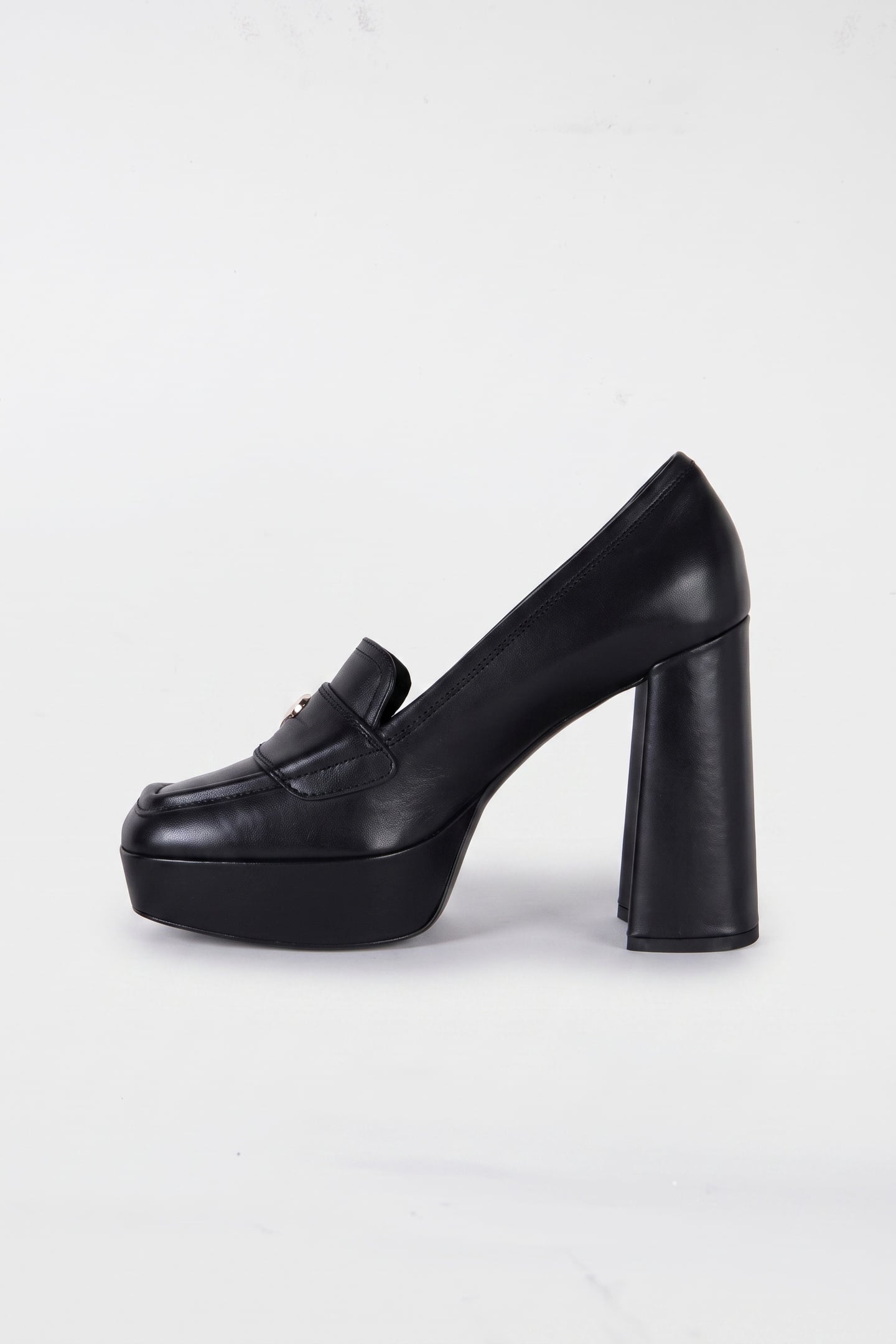 GOATSKIN PUMP BLACK 2