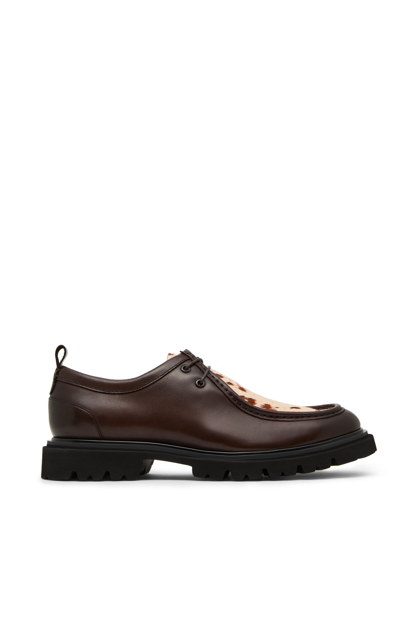HULVER CASUAL SHOES BROWN/WHITE 1