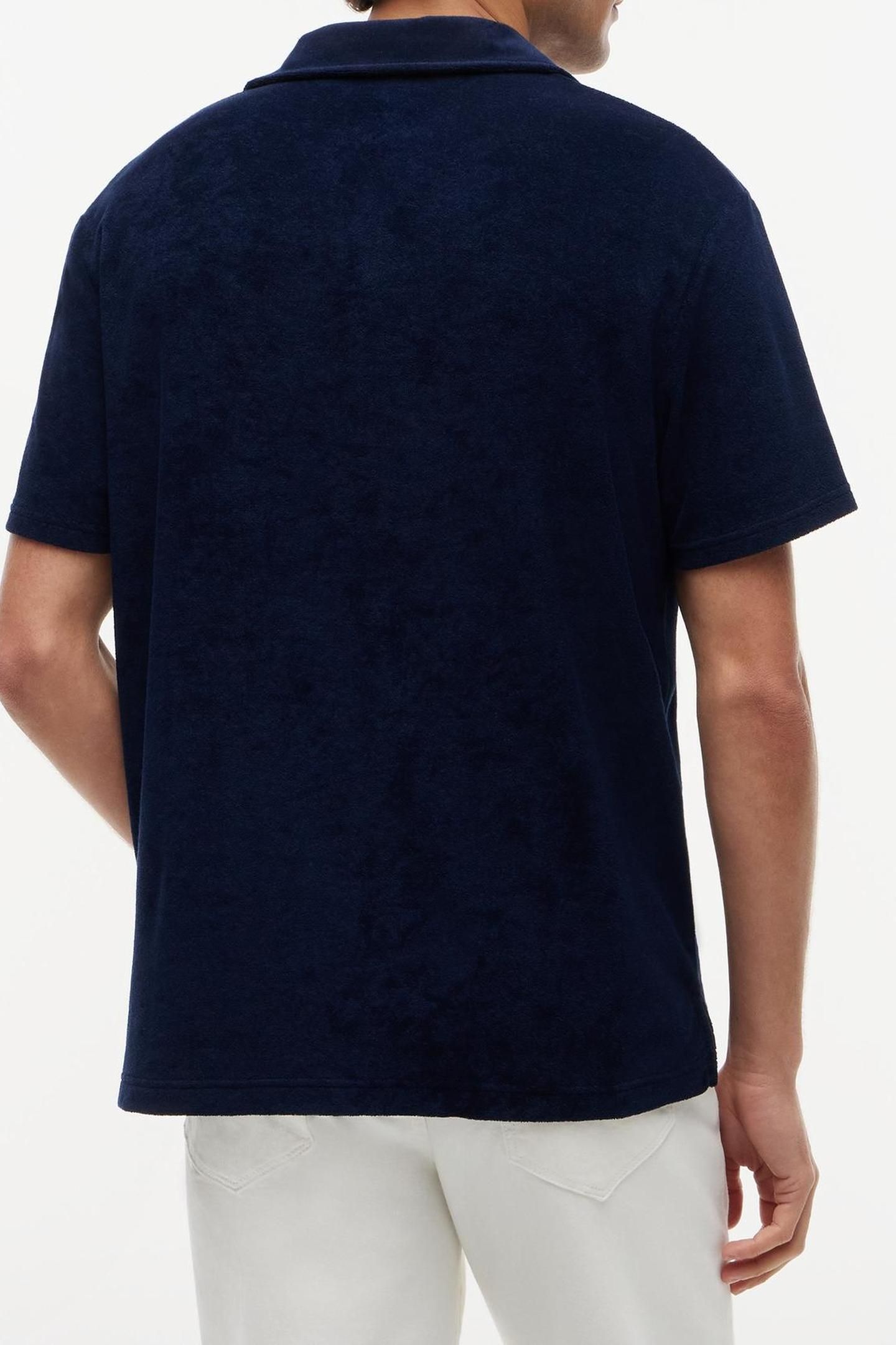 TOWELLING GRAPHIC CARBON NAVY 3