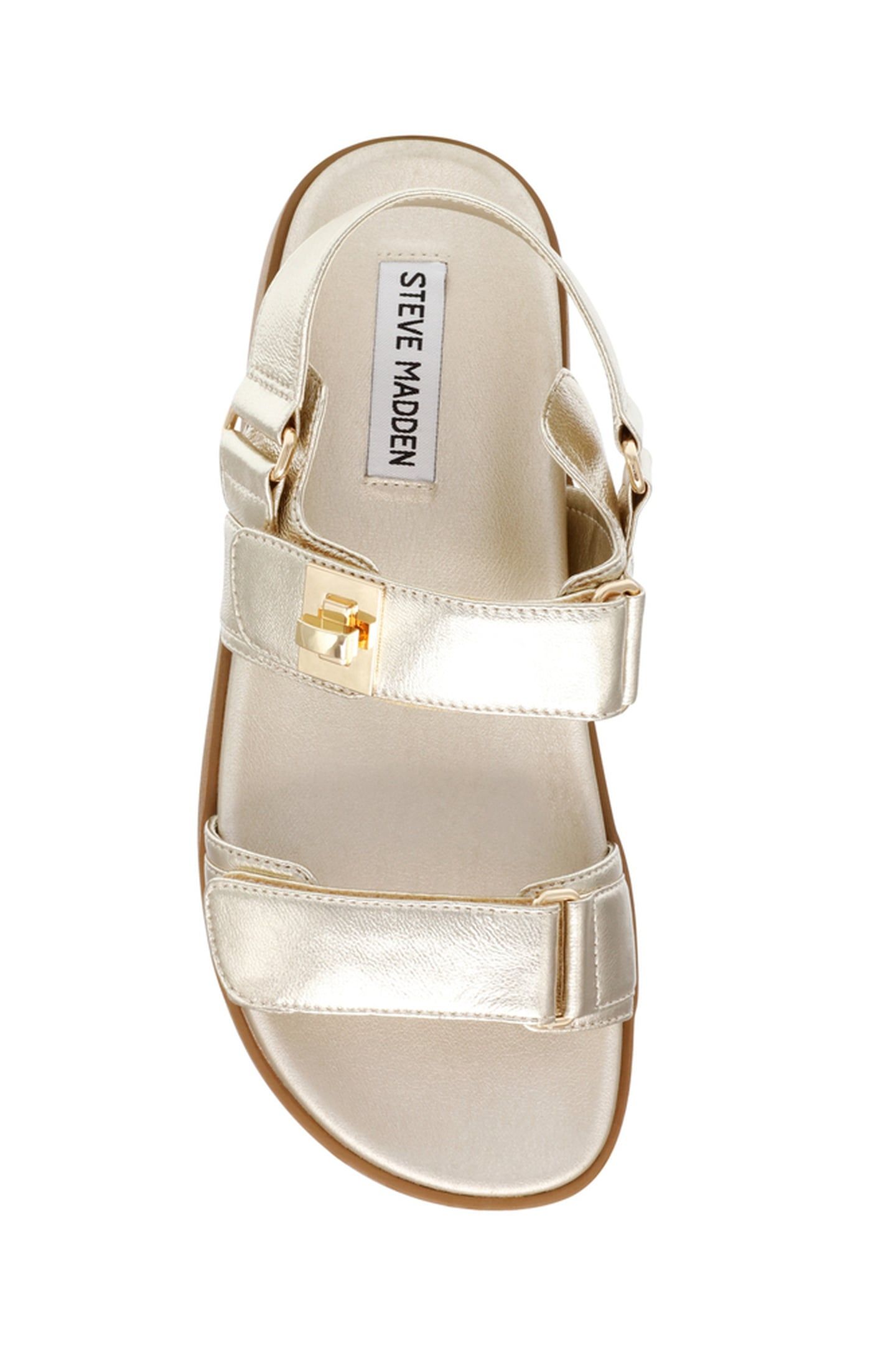 MONA SANDALS GOLD LEATHER 6