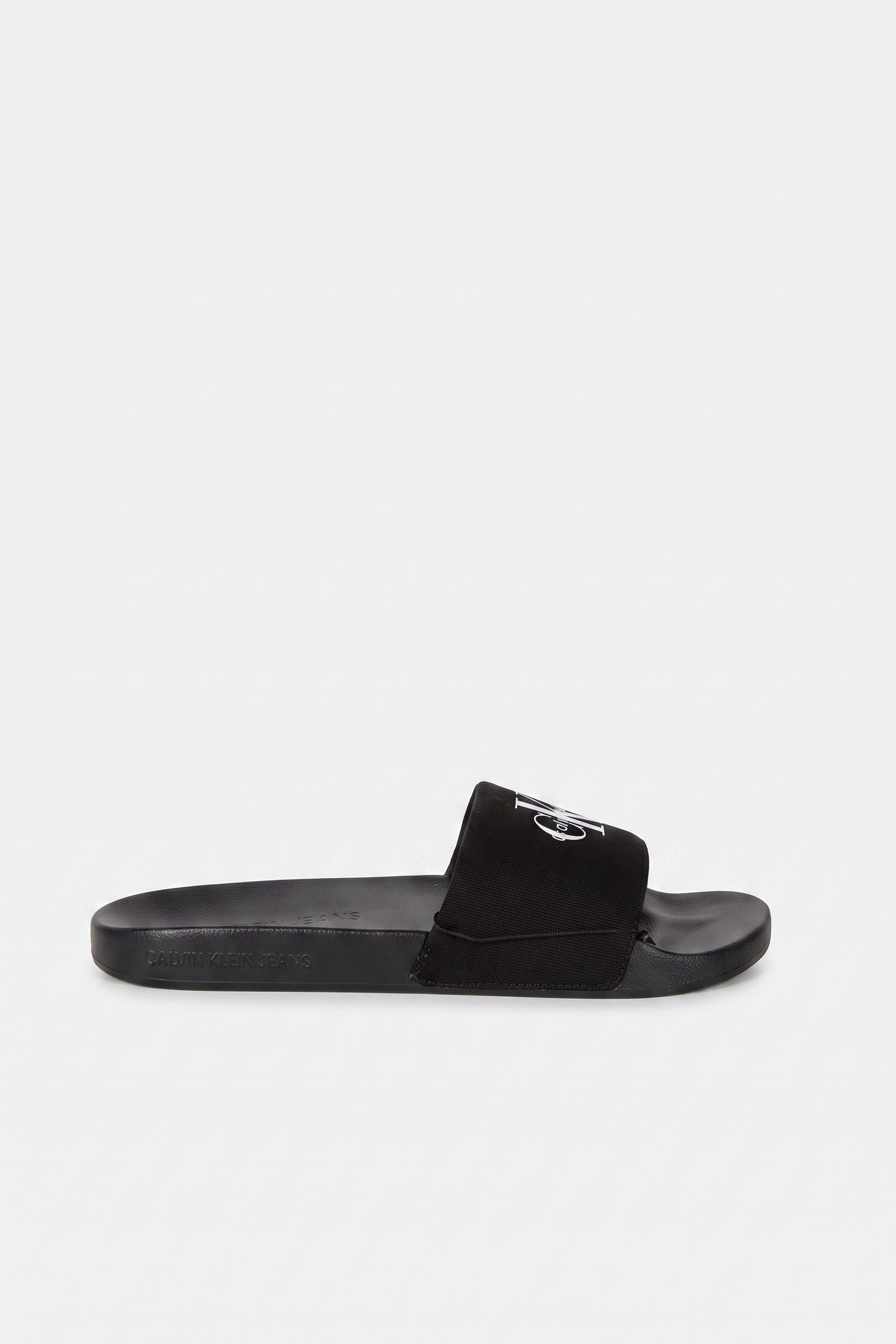 SLIDE MONOGRAM BLACK/BRIGHT WHITE 1