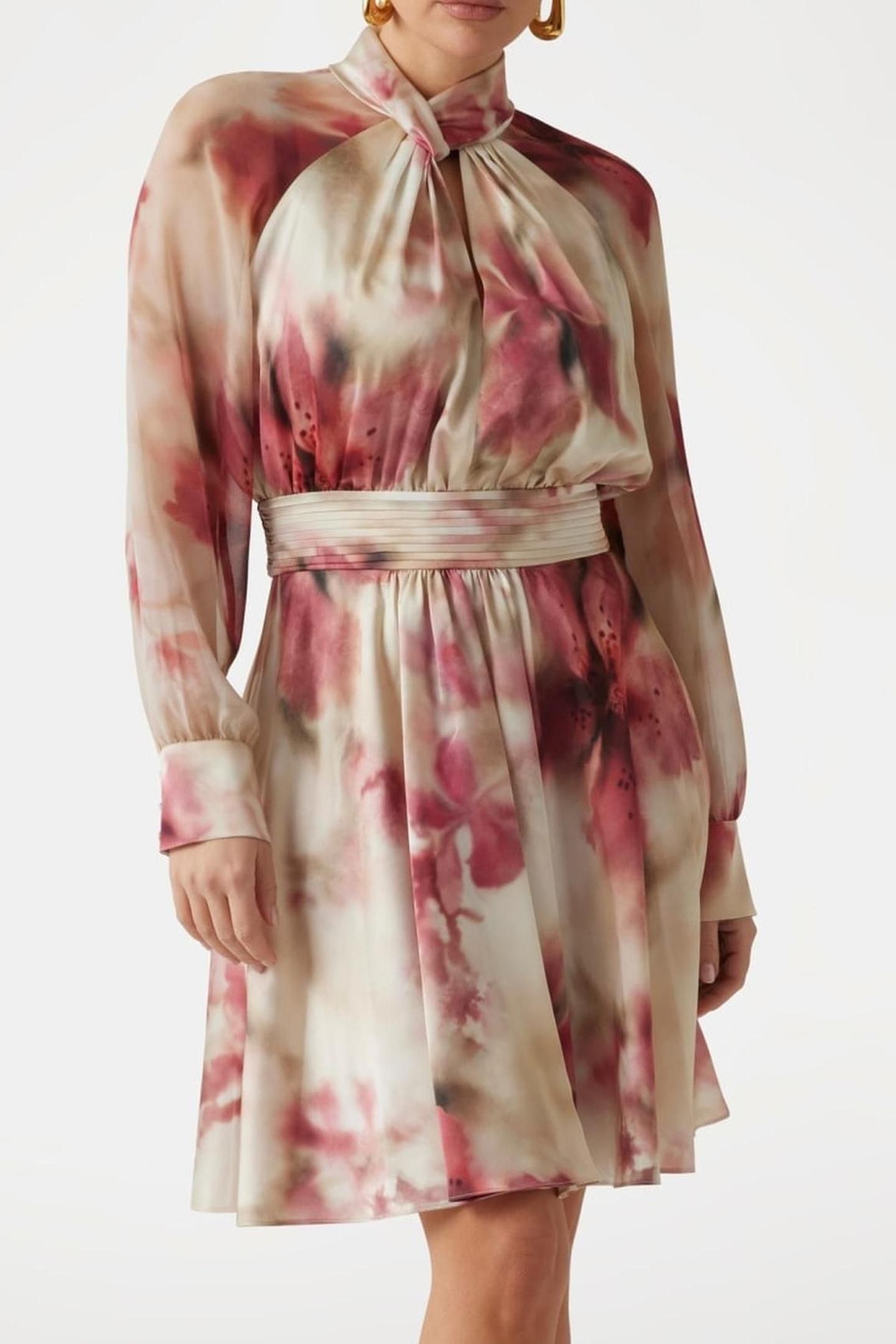 BIANCA LS FLARED DRE BLOSSOM CHARM 1
