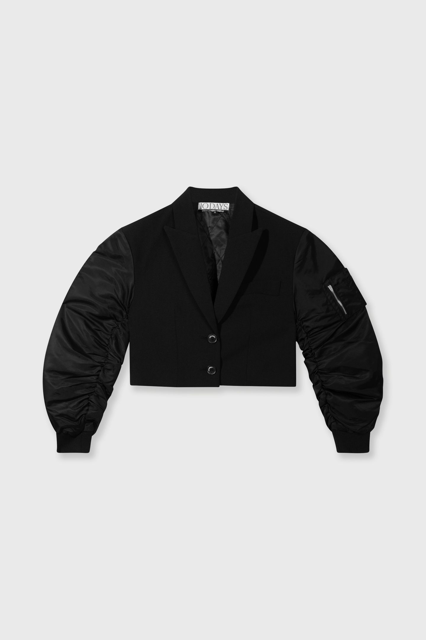 BOMBER BLAZER BLACK 5