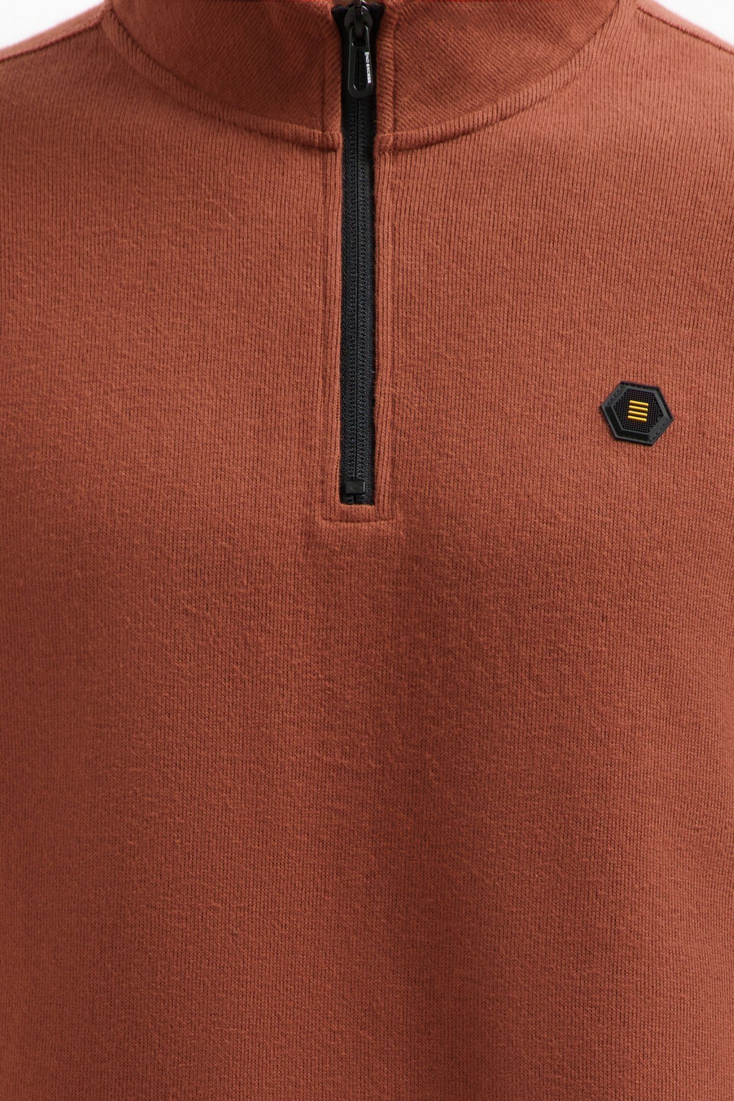 SWEATER HALF ZIP SOFT RIB RELAXED FIT TERRA 7