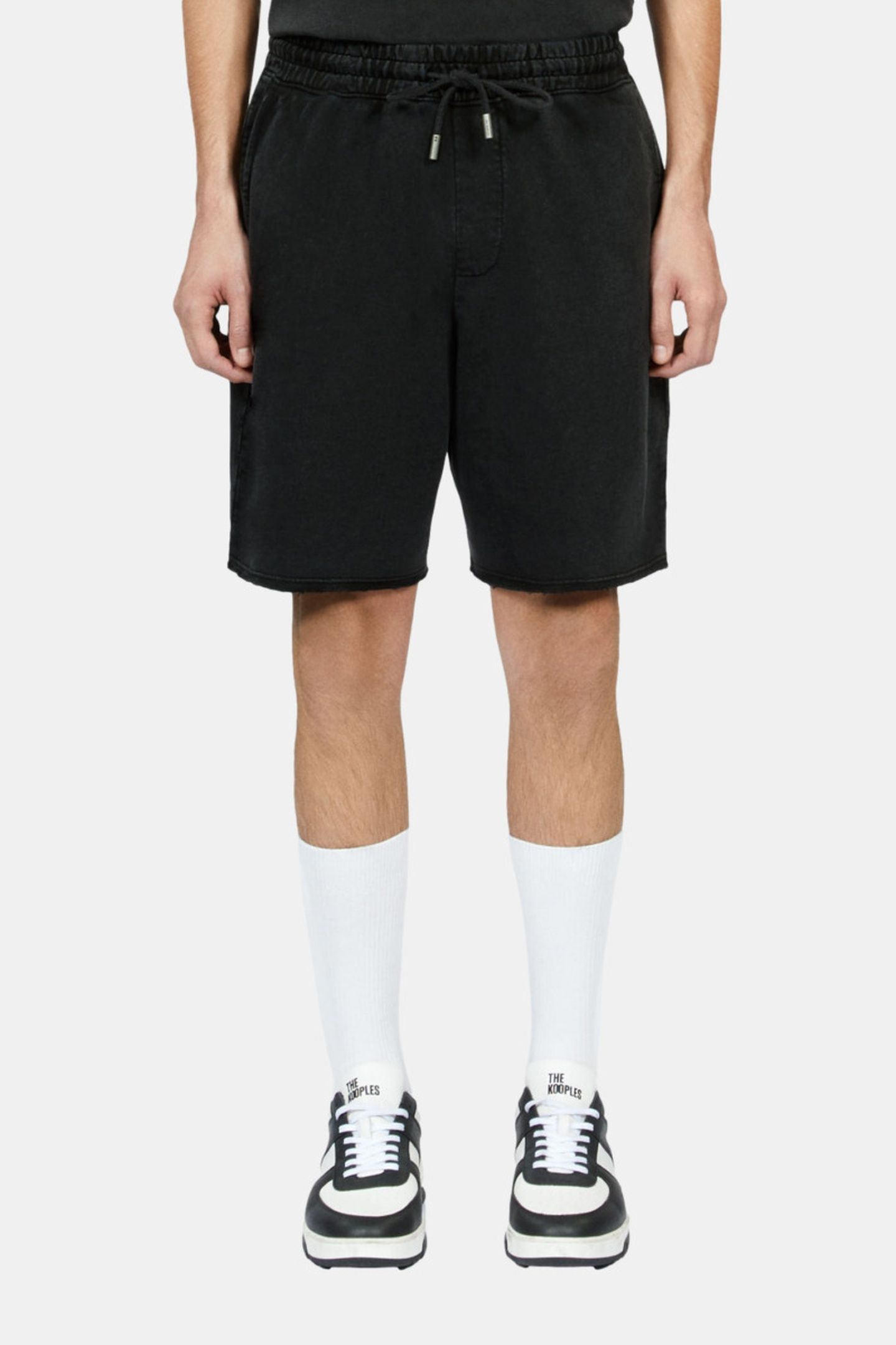 TK ACID EMBROIDERED SHORTS BLACK WASHED 2