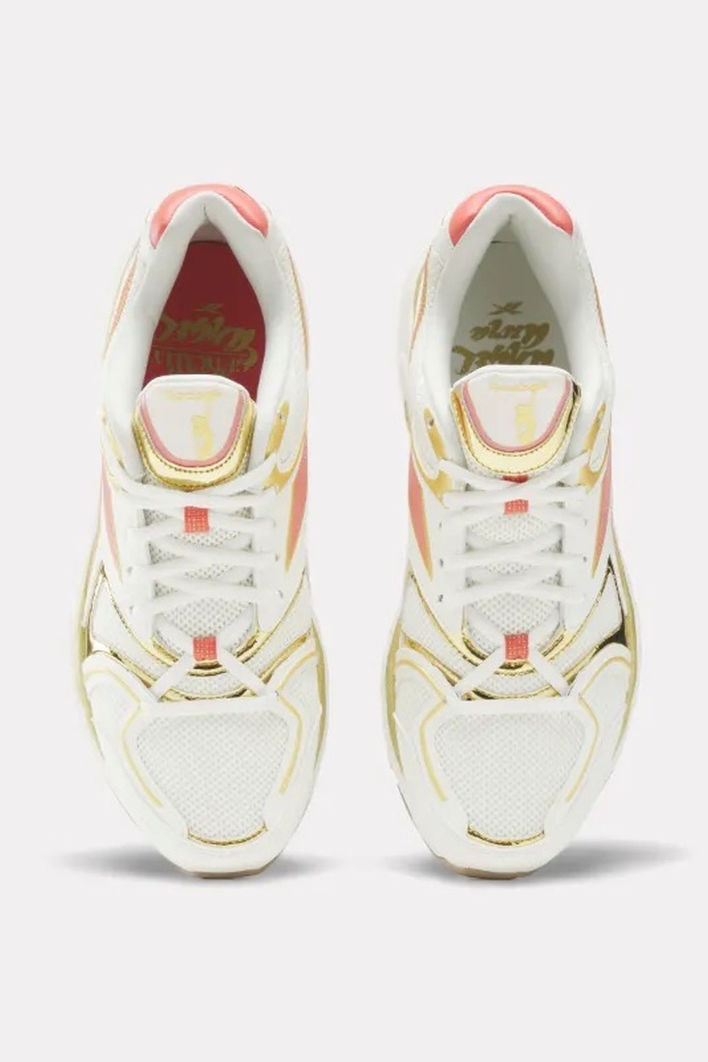UNISEX RBK PREMIER ROAD PLU CHALK/SUNSETCORAL/CHALK 4
