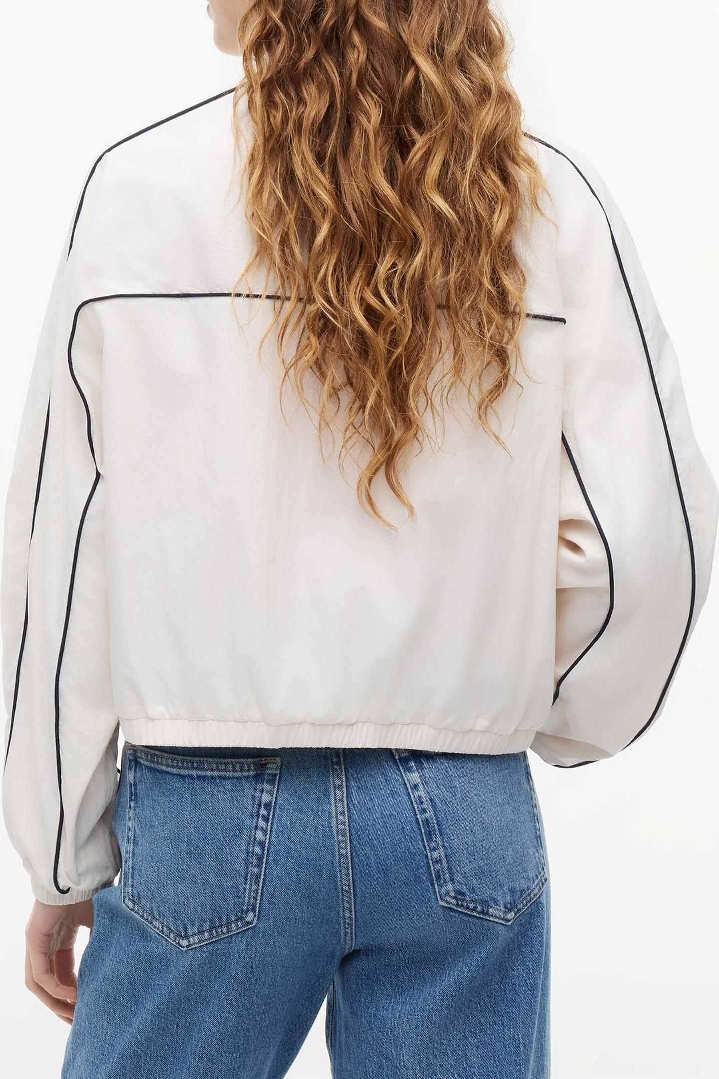 NYLON PIPING JACKET ANCIENT WHITE 2