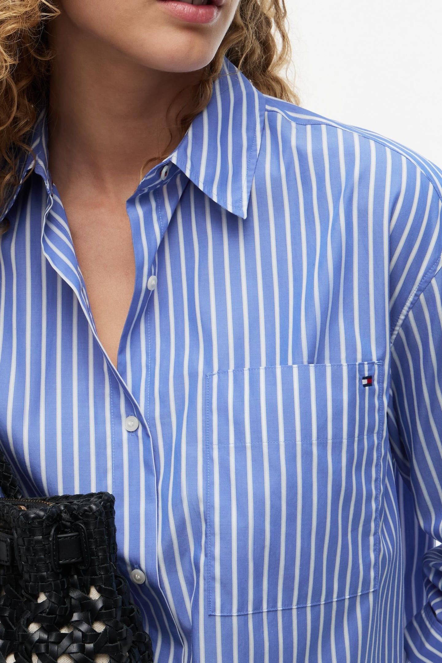 MODERN POPLIN SHIRT STACKING STP/VERONA BLUE 5