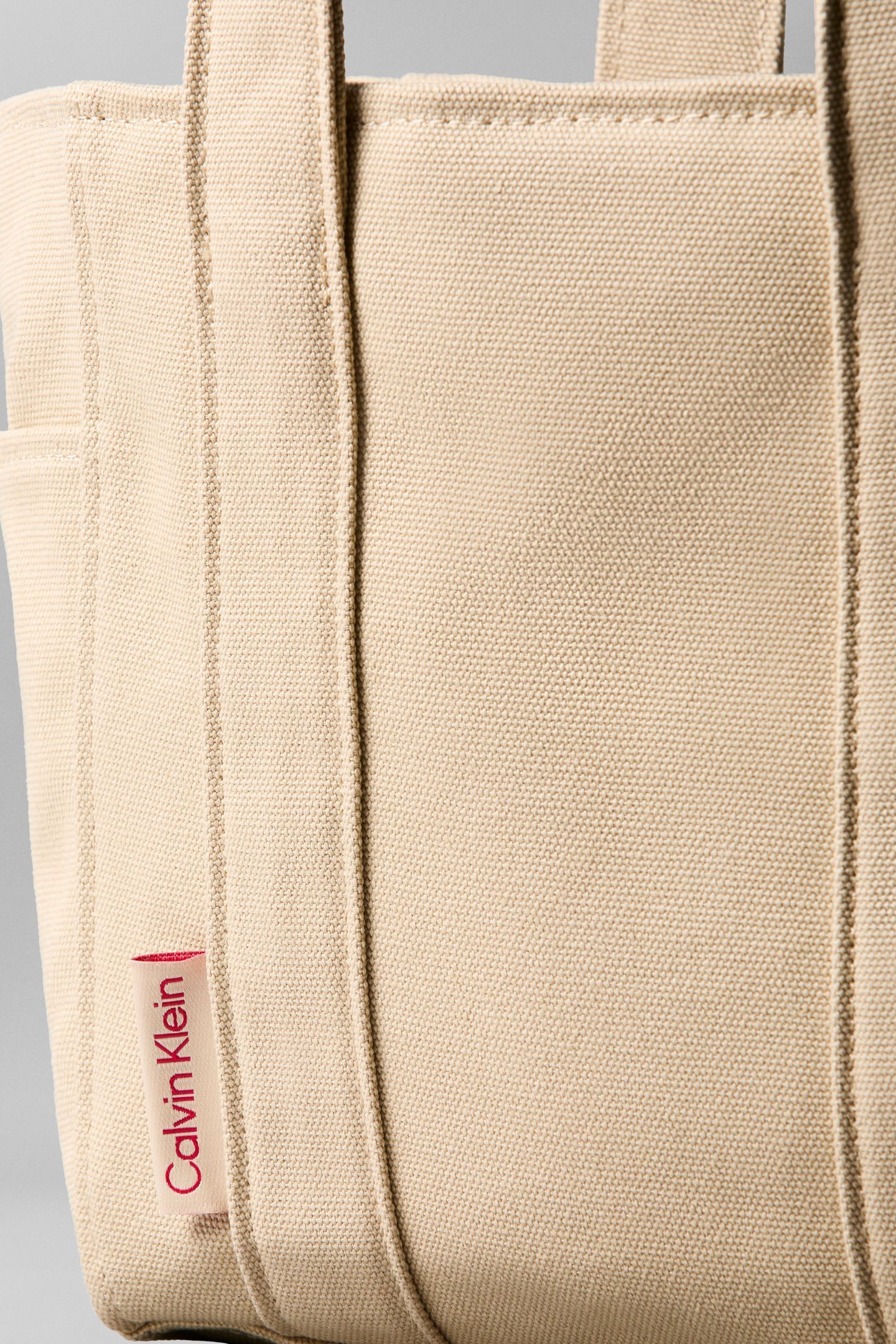 WEBBING STRAP CANVAS BAG KHAKI CANVAS 3