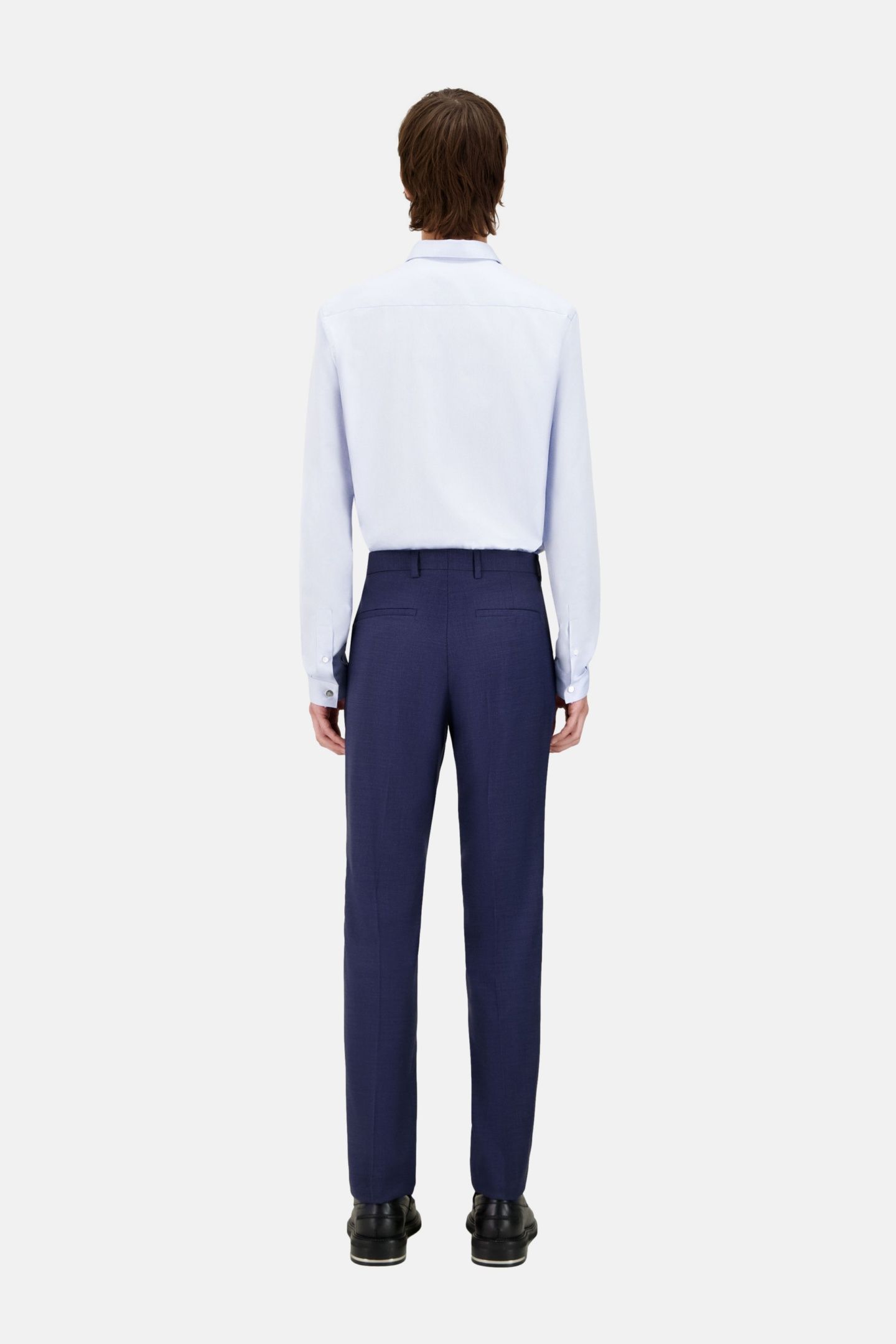 CLASSIC SUIT TROUSERS WITH ITALIAN POCKETS NAVY 4