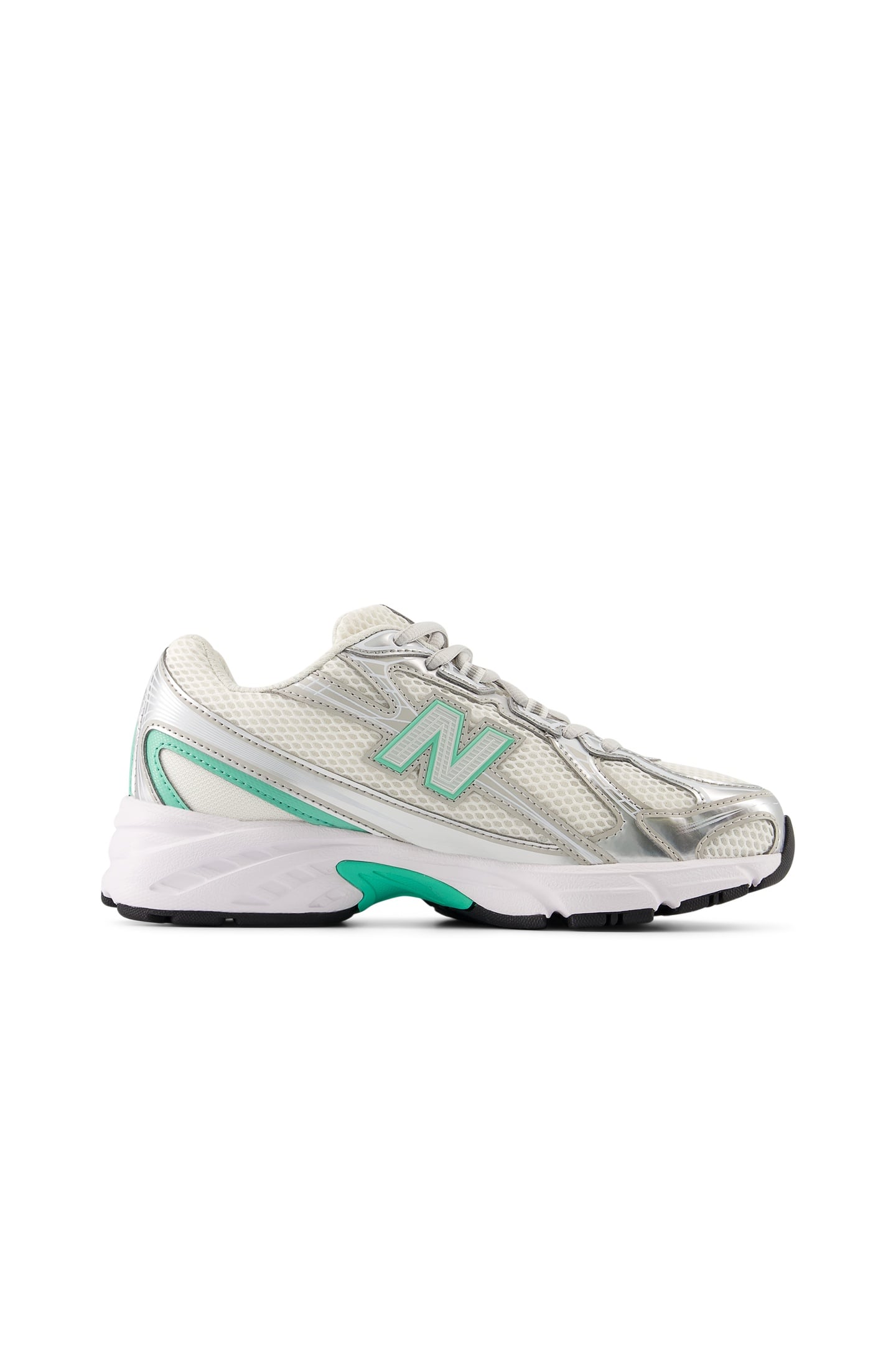 GRADE GIRLS 740 LACE SILVER METALLIC 2