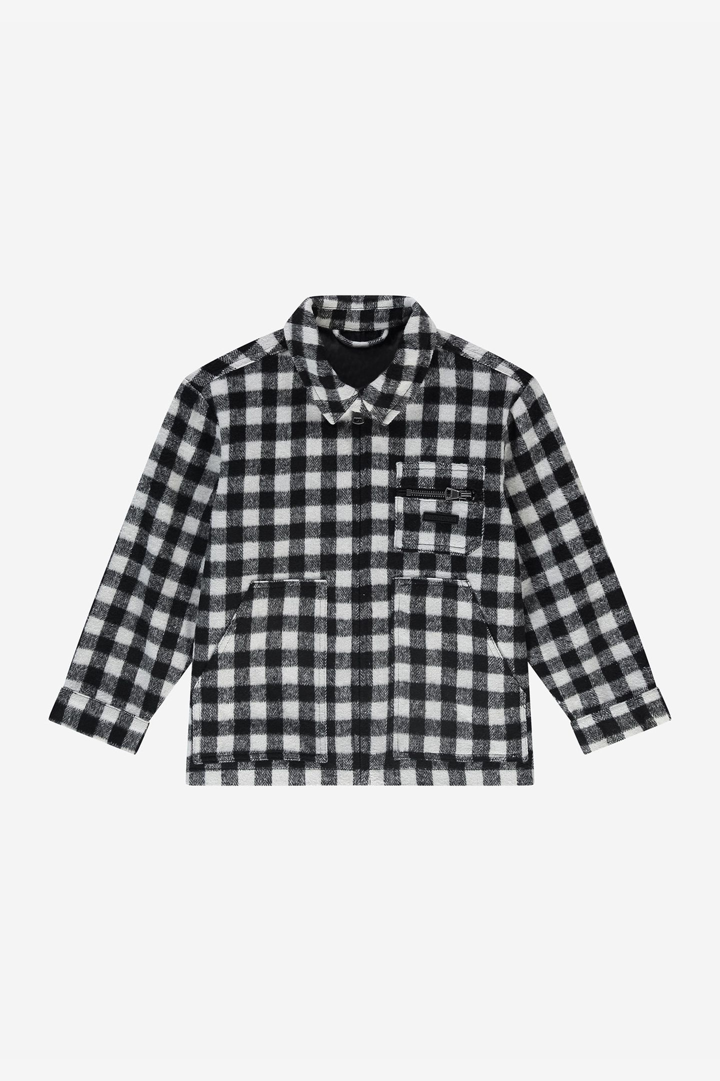 URBAN OVERSHIRT OFF WHITE/BLACK 2
