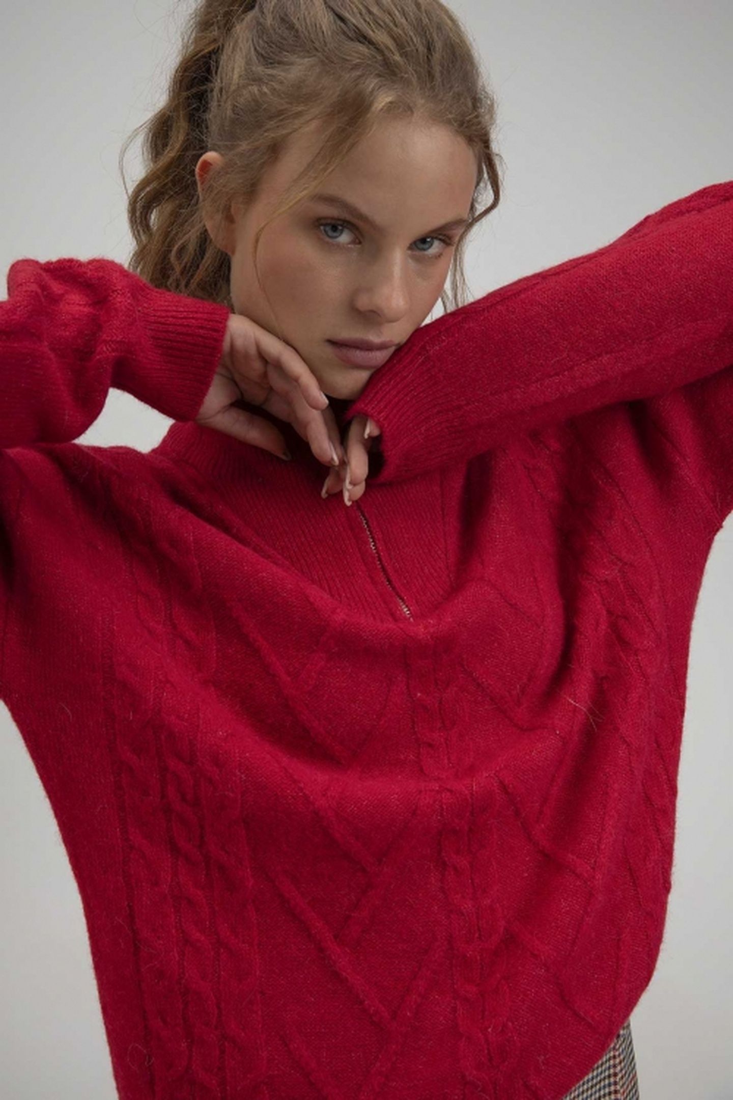 STEFANO SWEATER RED 3