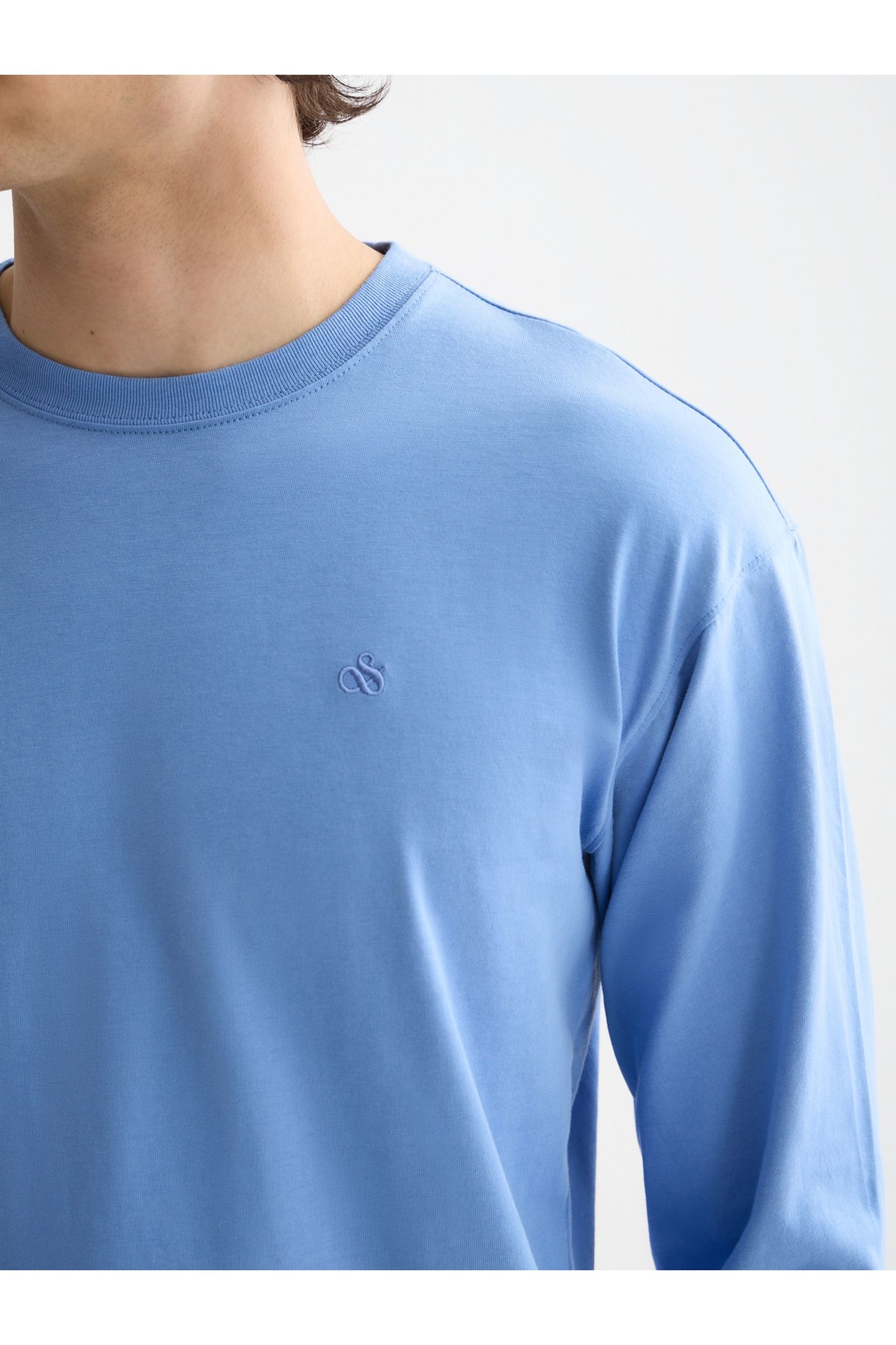 RELAXED FIT LOGO T-SHIRT BLUE BONNET 6
