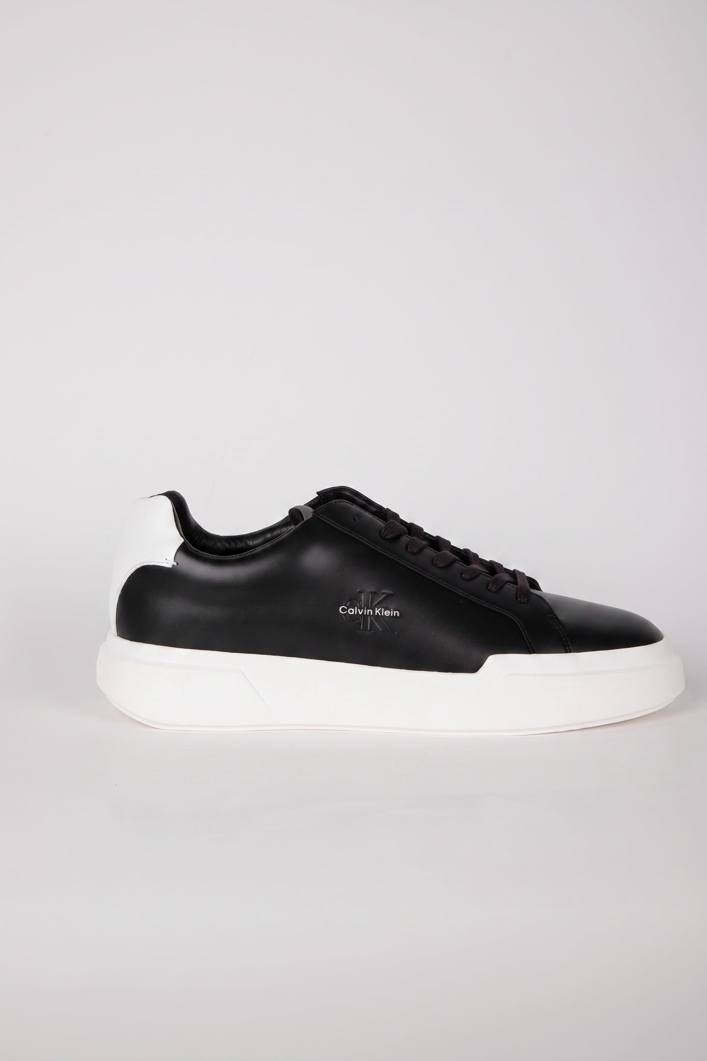CHUNKY CUPSOLE LACEUP SHOES BLACK/BRIGHT WHITE 1