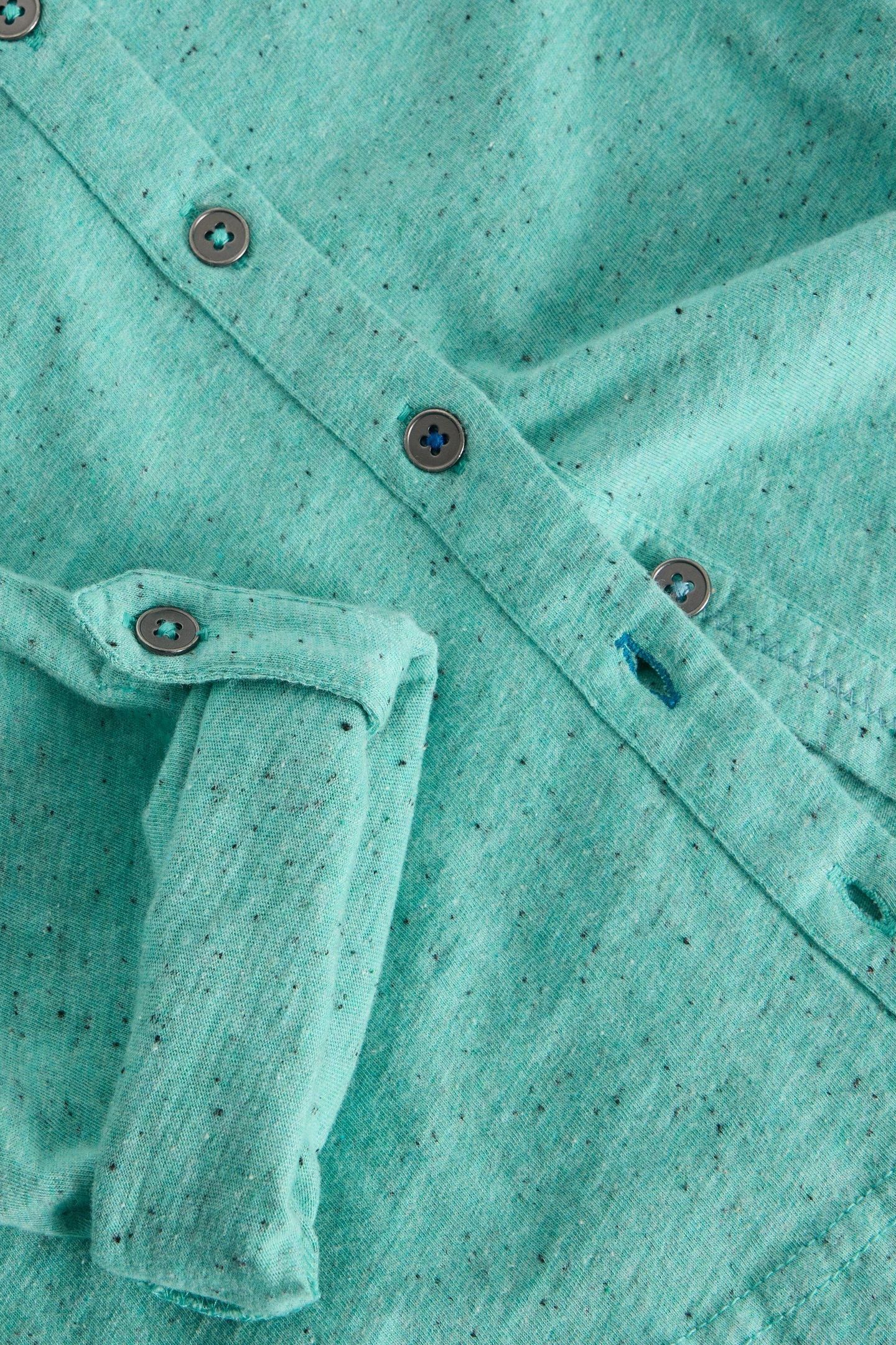 ANNIE POCKET JERSEY SHIRT BRIGHT BLUE 6