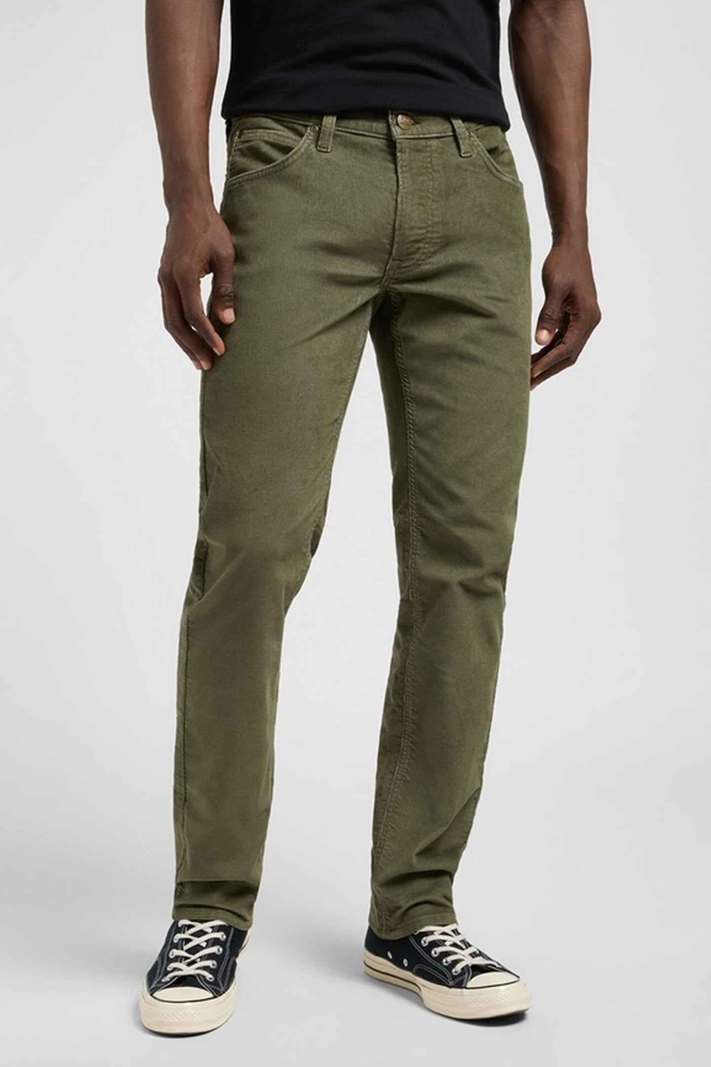 DAREN ZIP FLY MERCANTILE GREEN JEANS 1