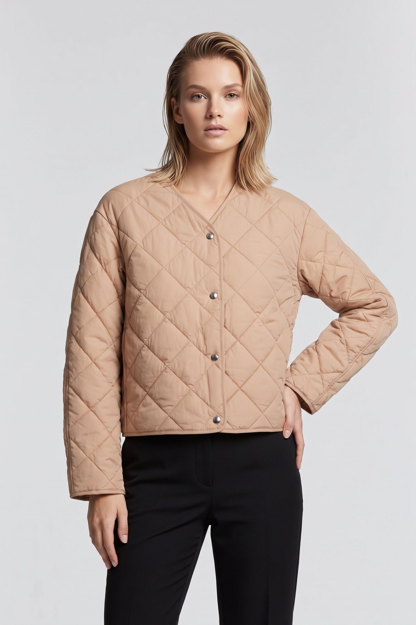 KANAL QUILT BEIGE 1