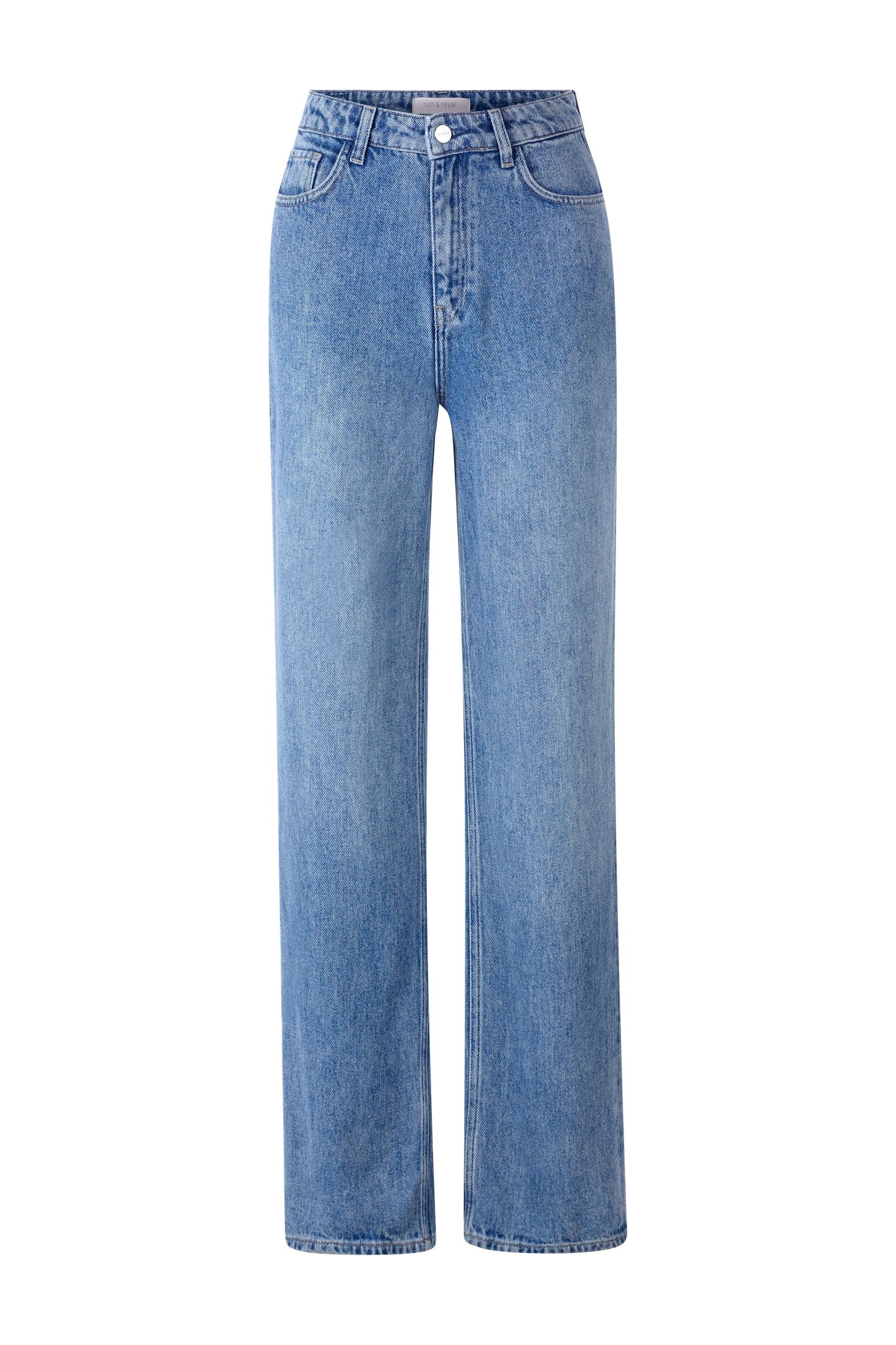 WIDE LEG BLUE LYOCELL DENIM 3