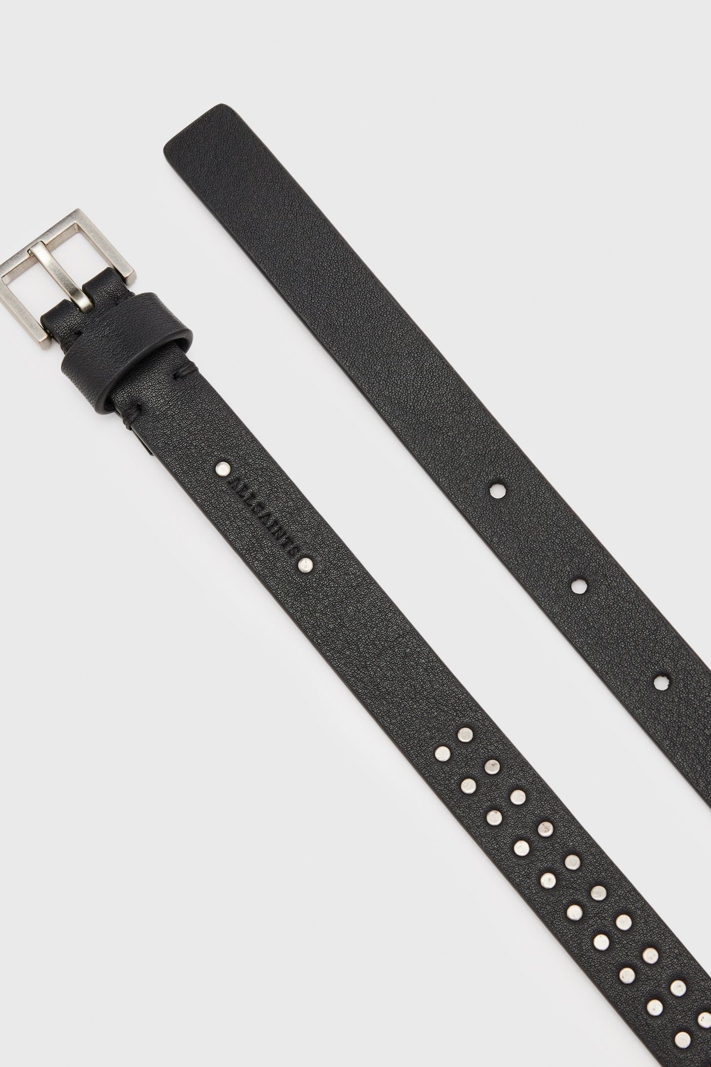 PENNY SKINNY BELT BLK/ANTIQUE NICKEL 4