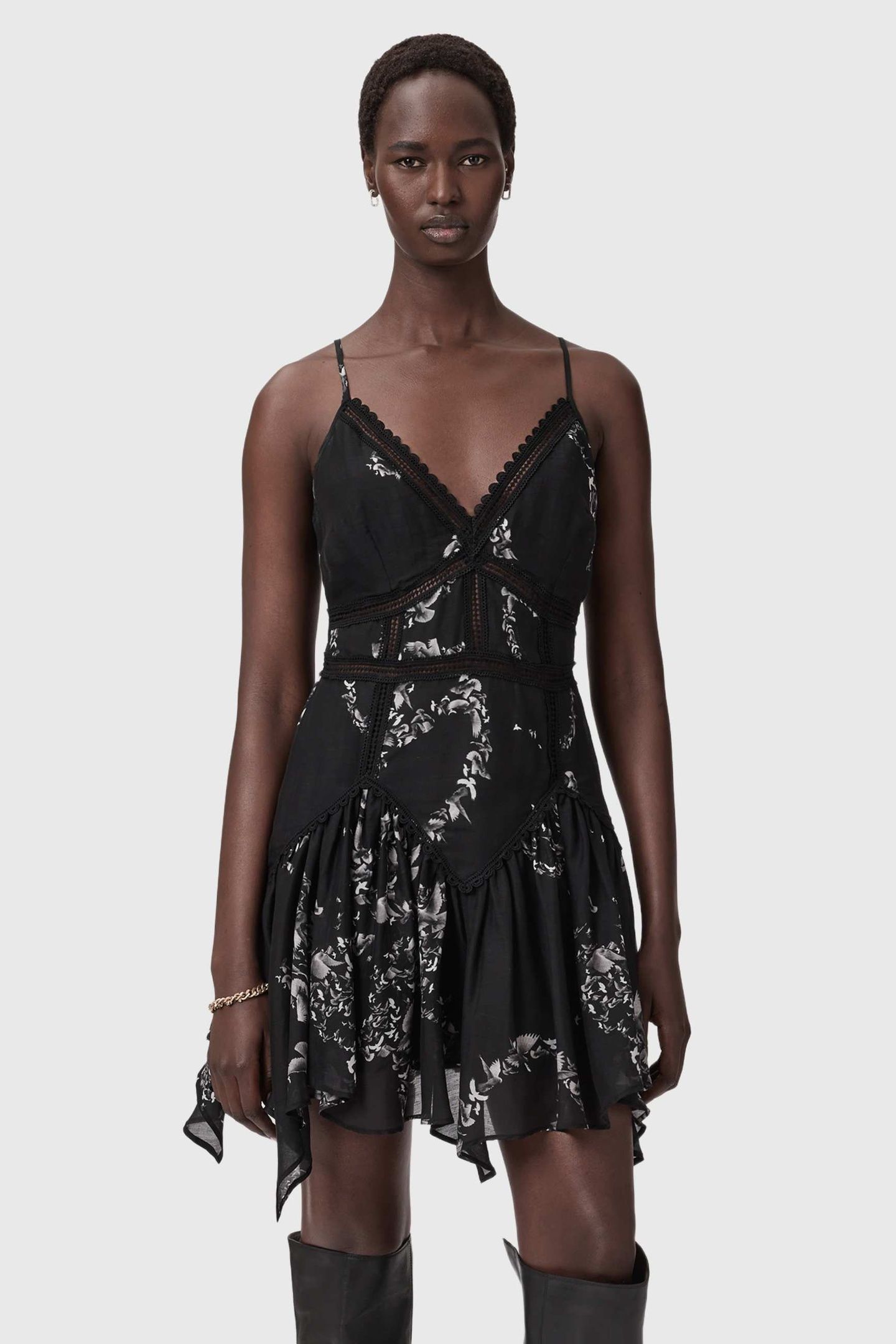 ZIA DRESS FLIGHT BLACK 2