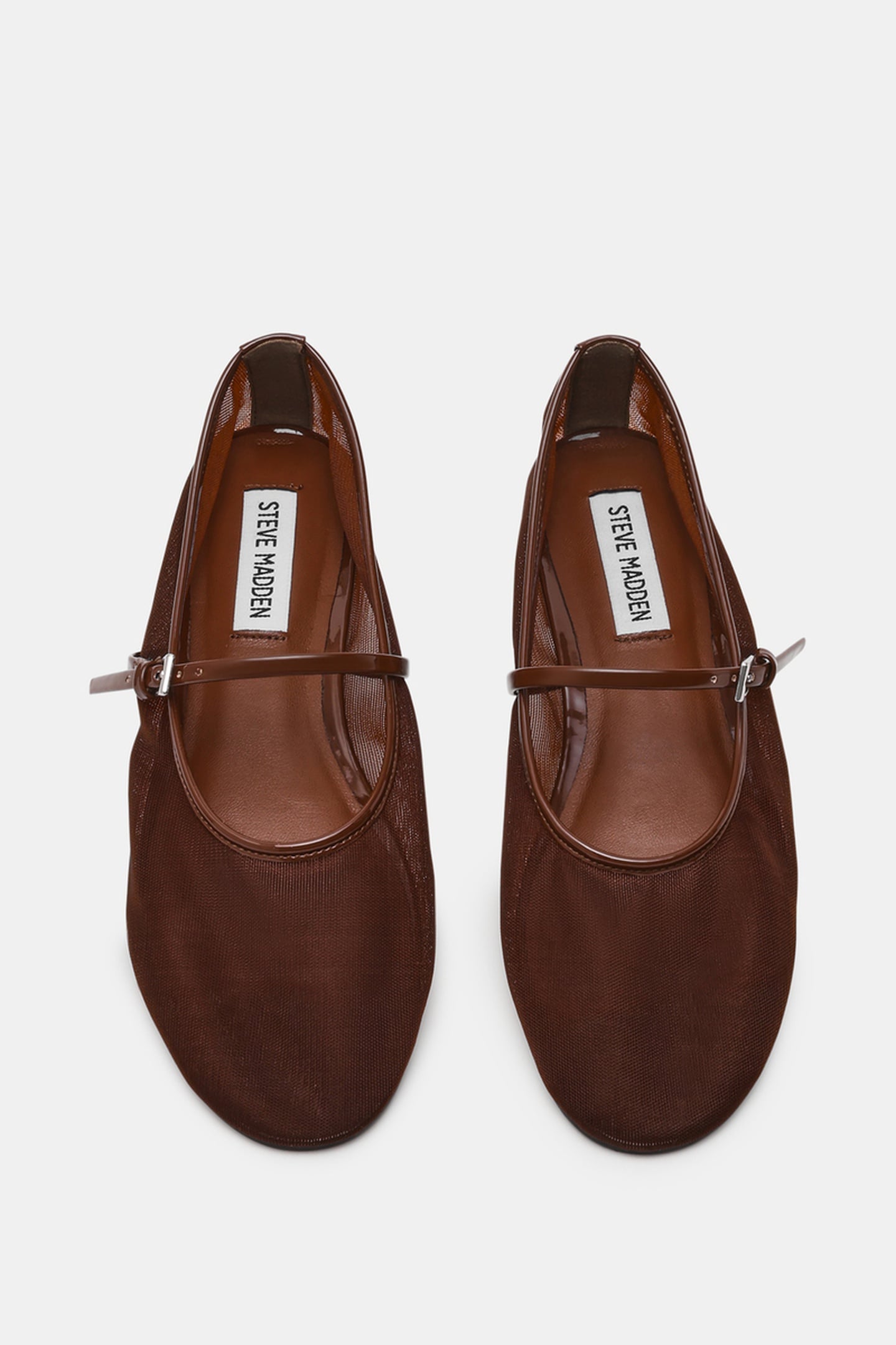 MASH FLAT SHOES DK SEPIA BROWN 3