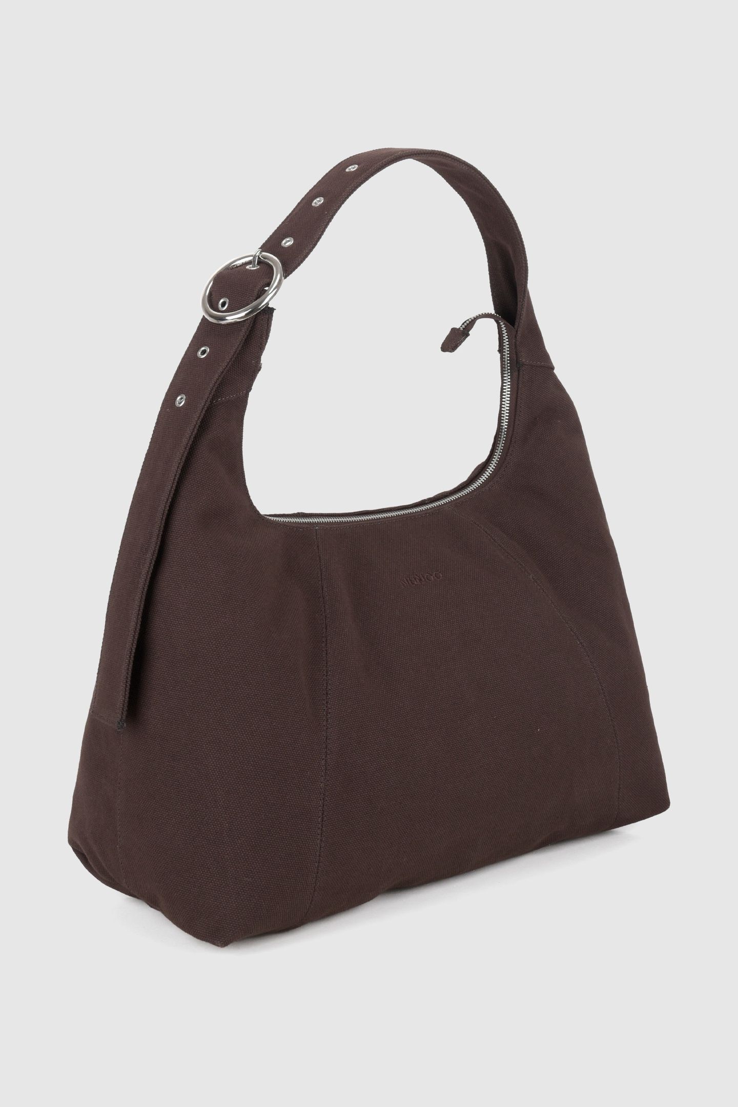 MAXI DANDY BUCKLE CANVAS COFFEE 3