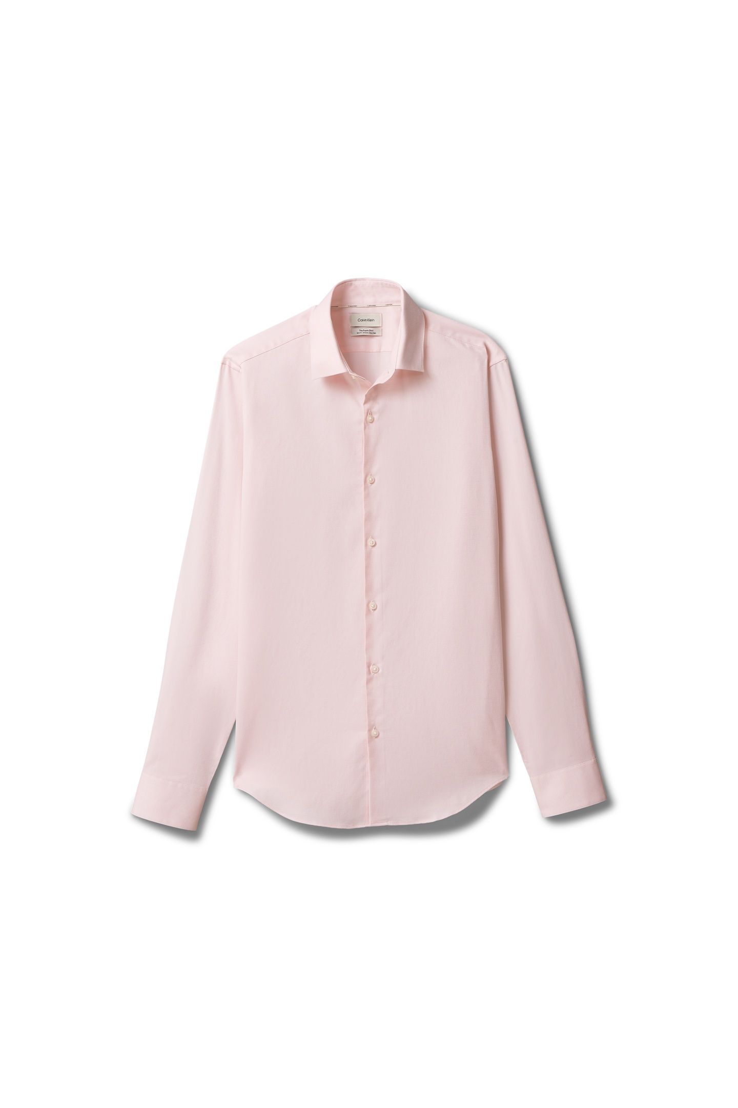 SLIM ESSENTIAL POPLIN SHIRT PINK 5