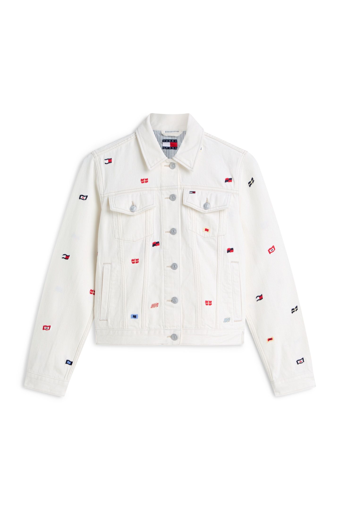CLASSIC TRUCKER DENIM WHITE 4