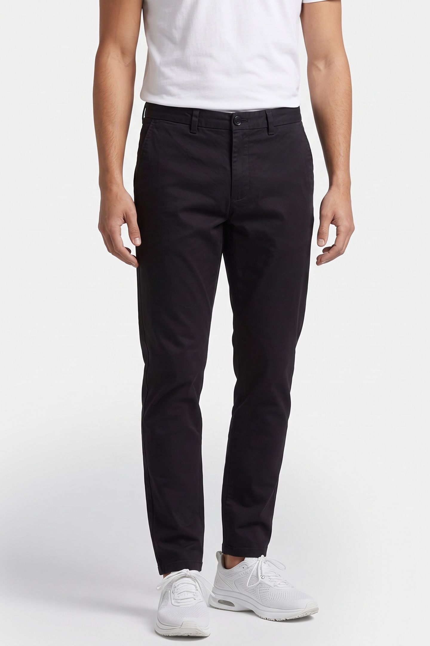 EDGAR SLIM CHINO BLUE 2