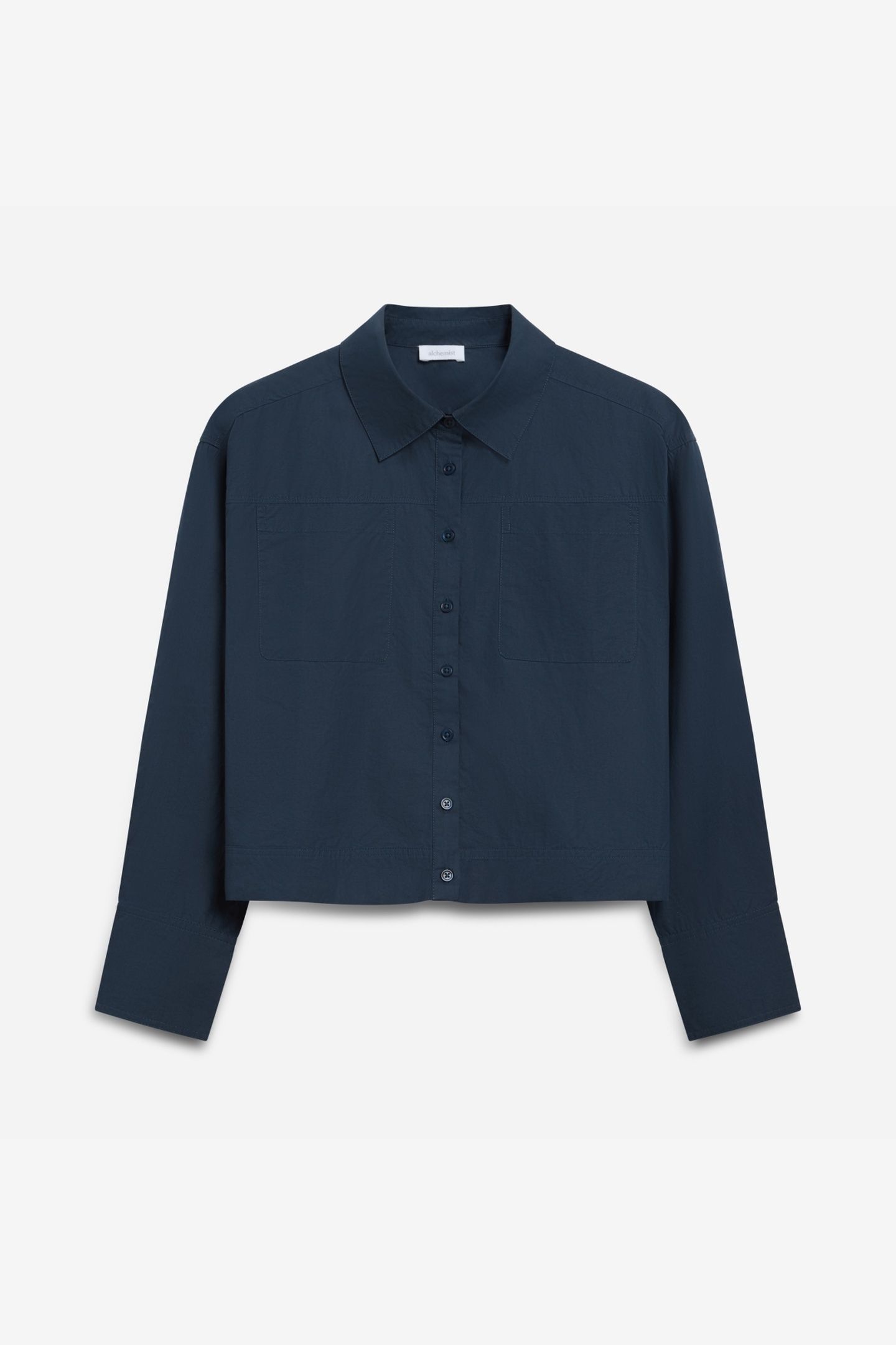 BLOUSE LOES TAPE NAVY 4