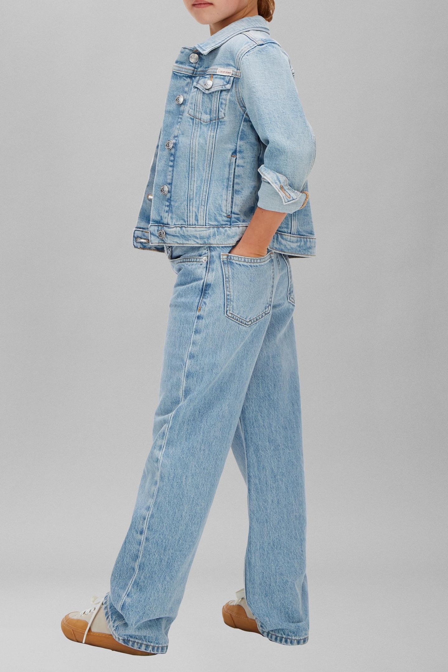 GIRLS WIDE LEG JEAN DANTE WASH 2