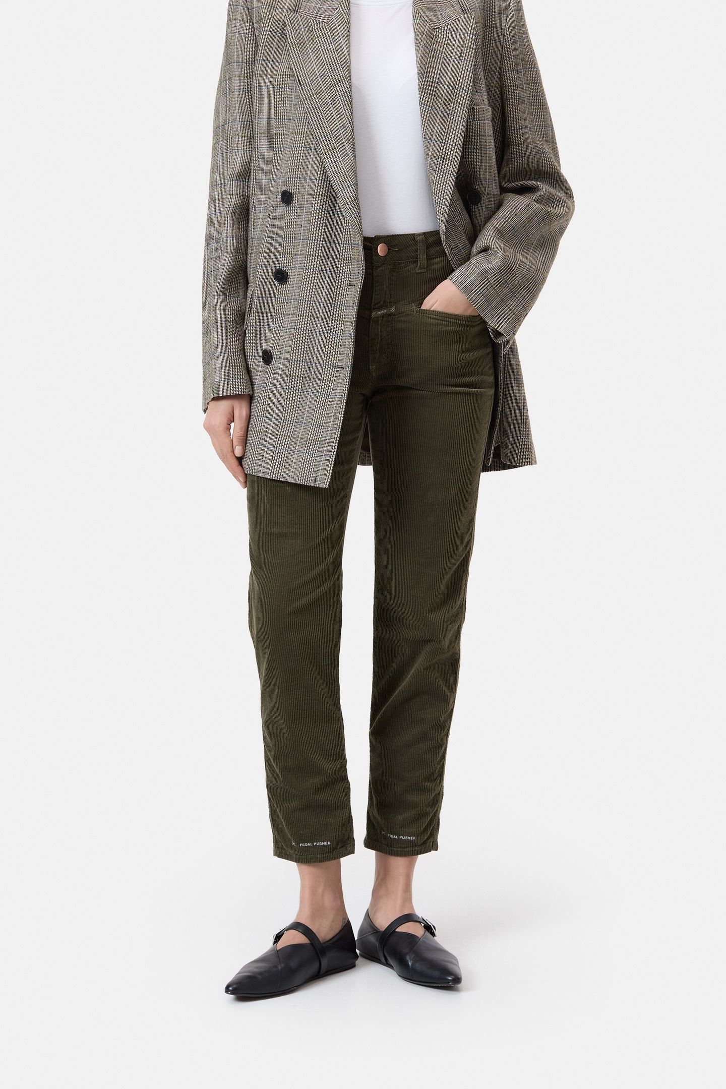 PEDAL PUSHER PANTS VER GREEN 2