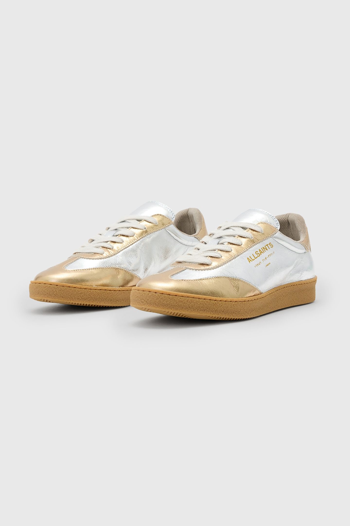 THELMA MET SNEAKER SILVER/GOLD 2