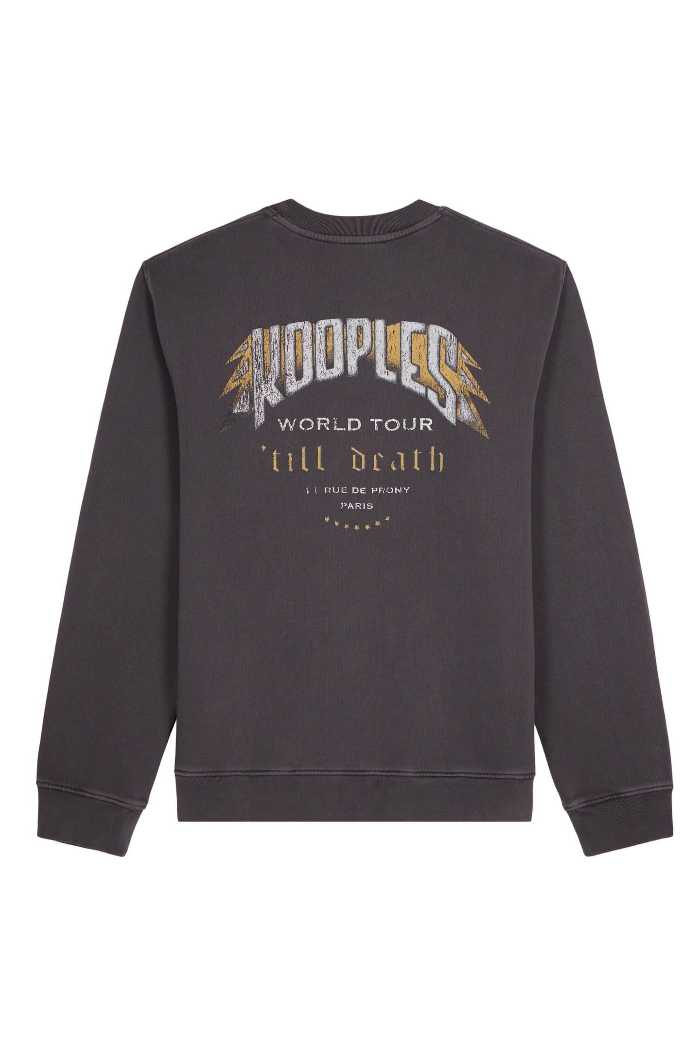 SWEATSHIRT WITH BUTTERFLY PRINT ON THE FRONT CARBONE 4